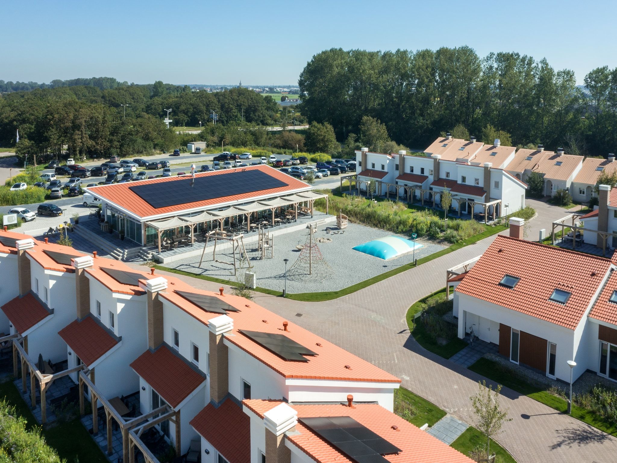 Parkfaciliteiten bij Duinresort Dunimar 1 in Noordwijkerhout