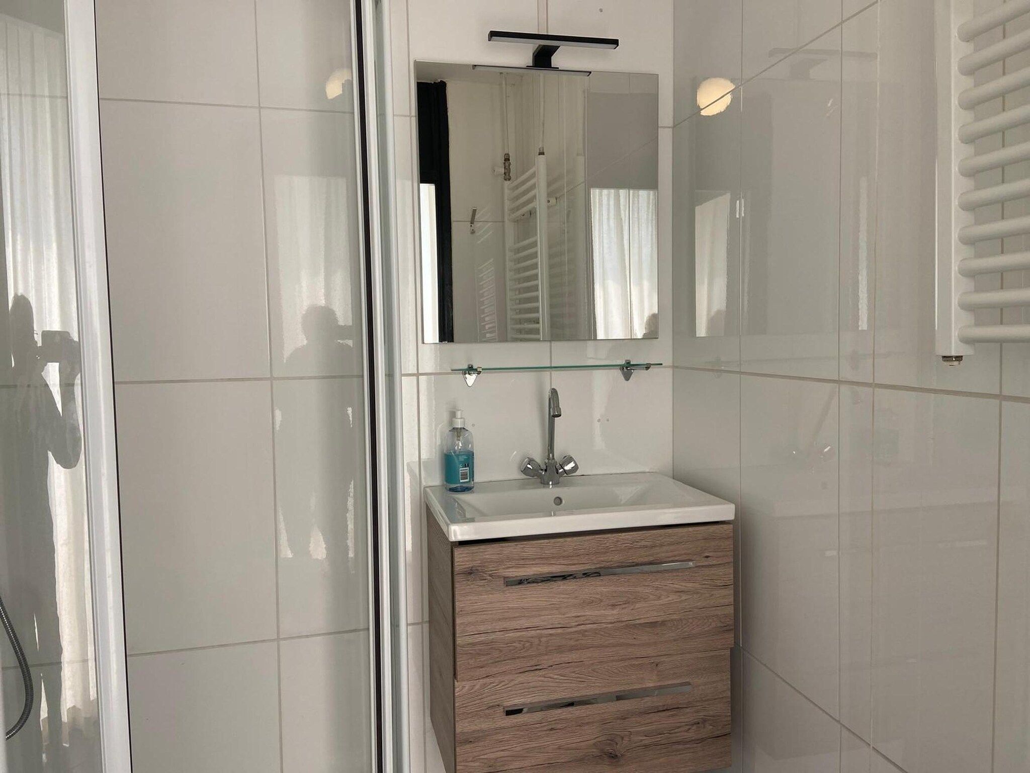 De badkamer van Scharsterlaan 9 in Boornzwaag