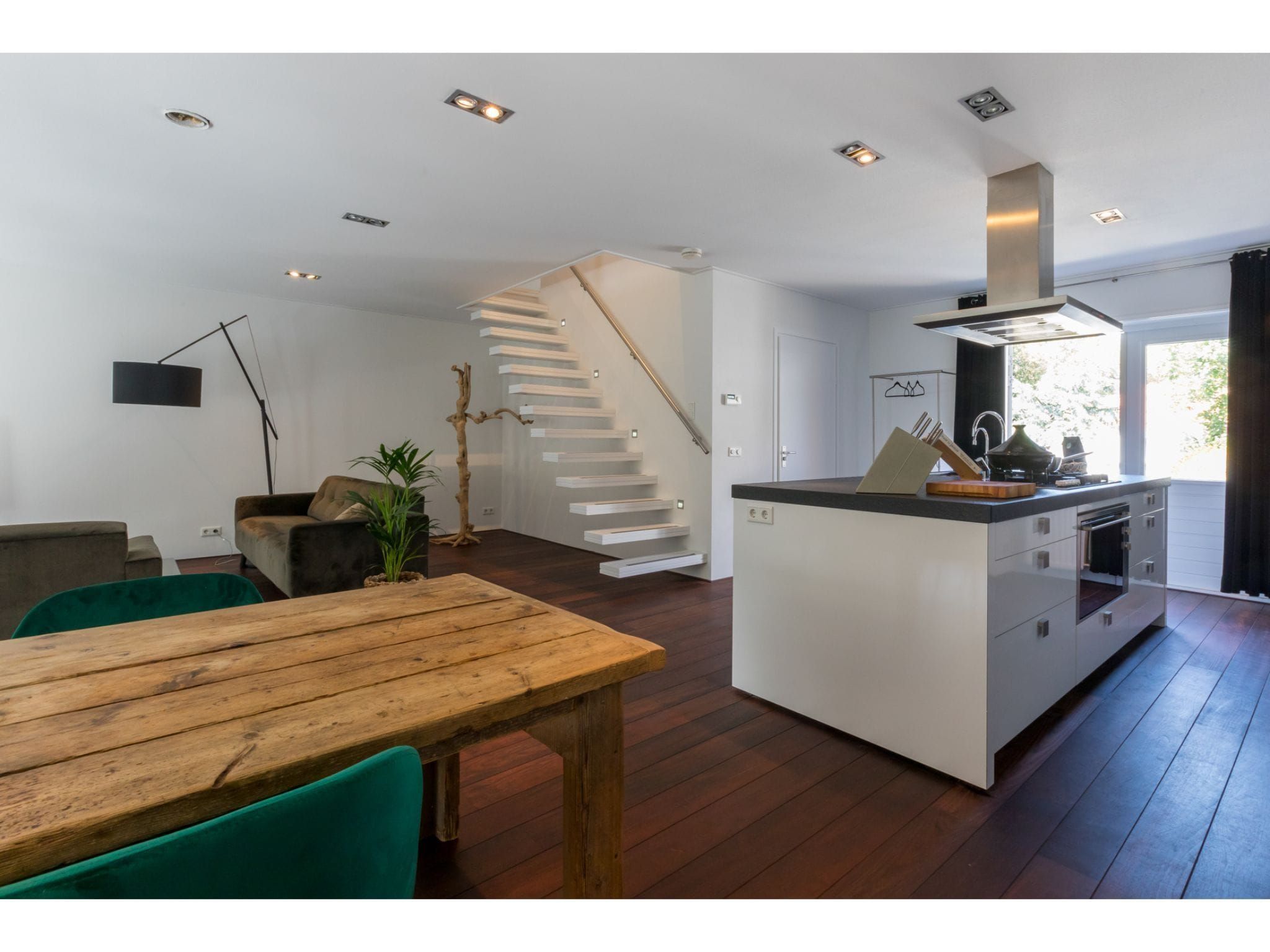 De keuken van Ooststraat 7 in Domburg