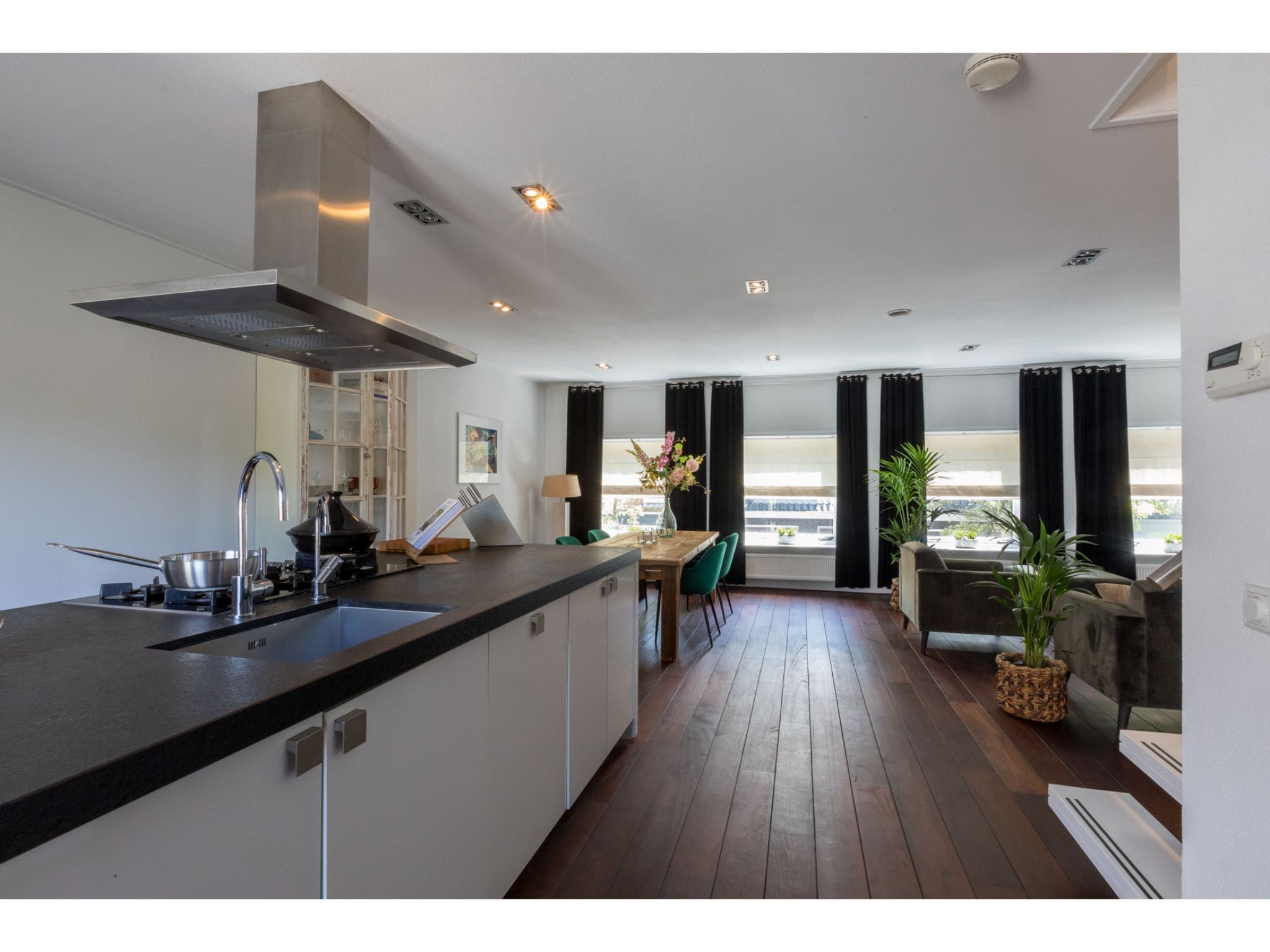 De keuken van Ooststraat 7 in Domburg