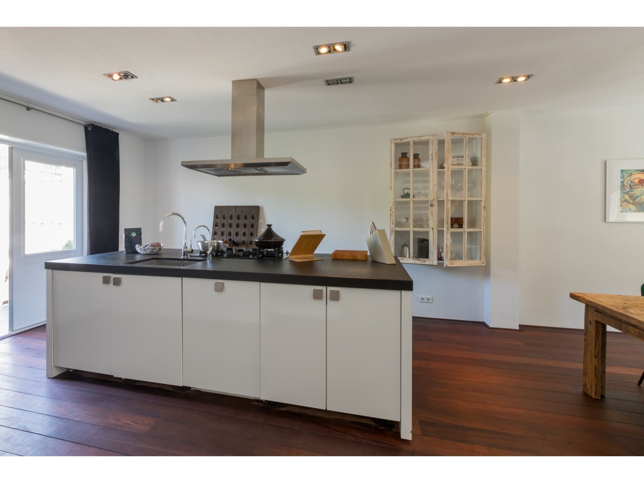 De keuken van Ooststraat 7 in Domburg