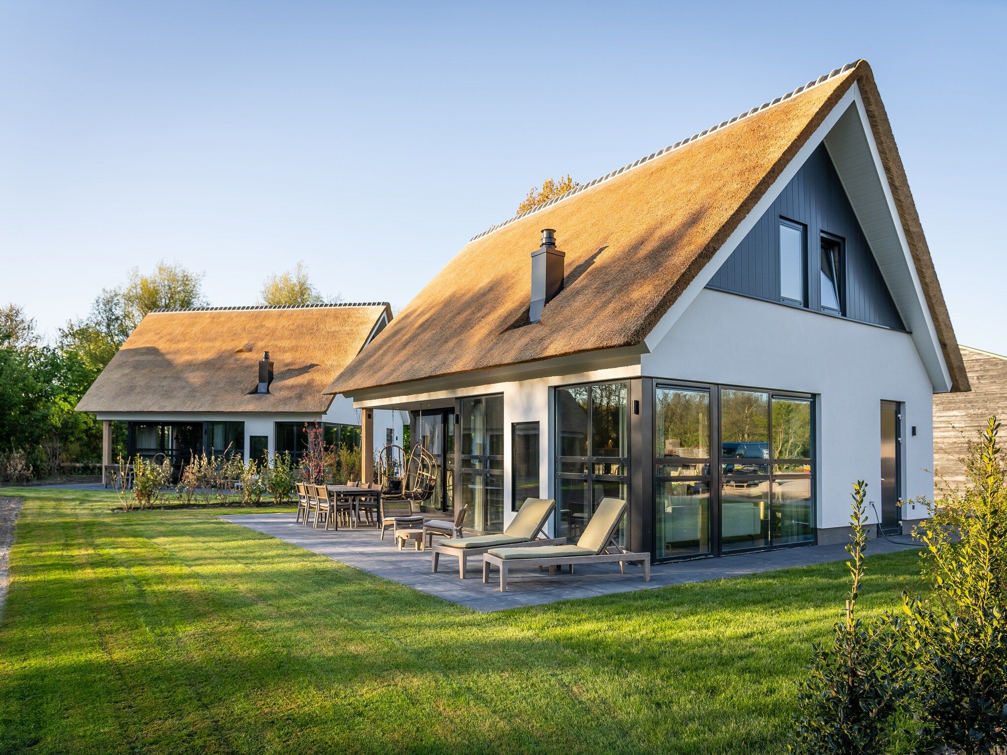 De buitenkant van Buytenveldt H1 in De Cocksdorp Texel