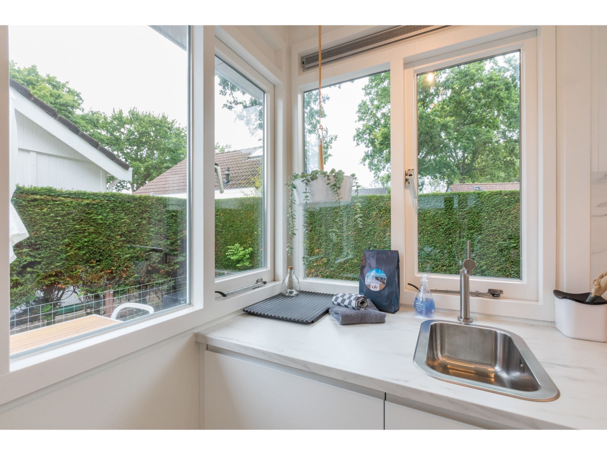 De keuken van Vakantiehuis Noordendolfer 2 huisje 49 in Zoutelande