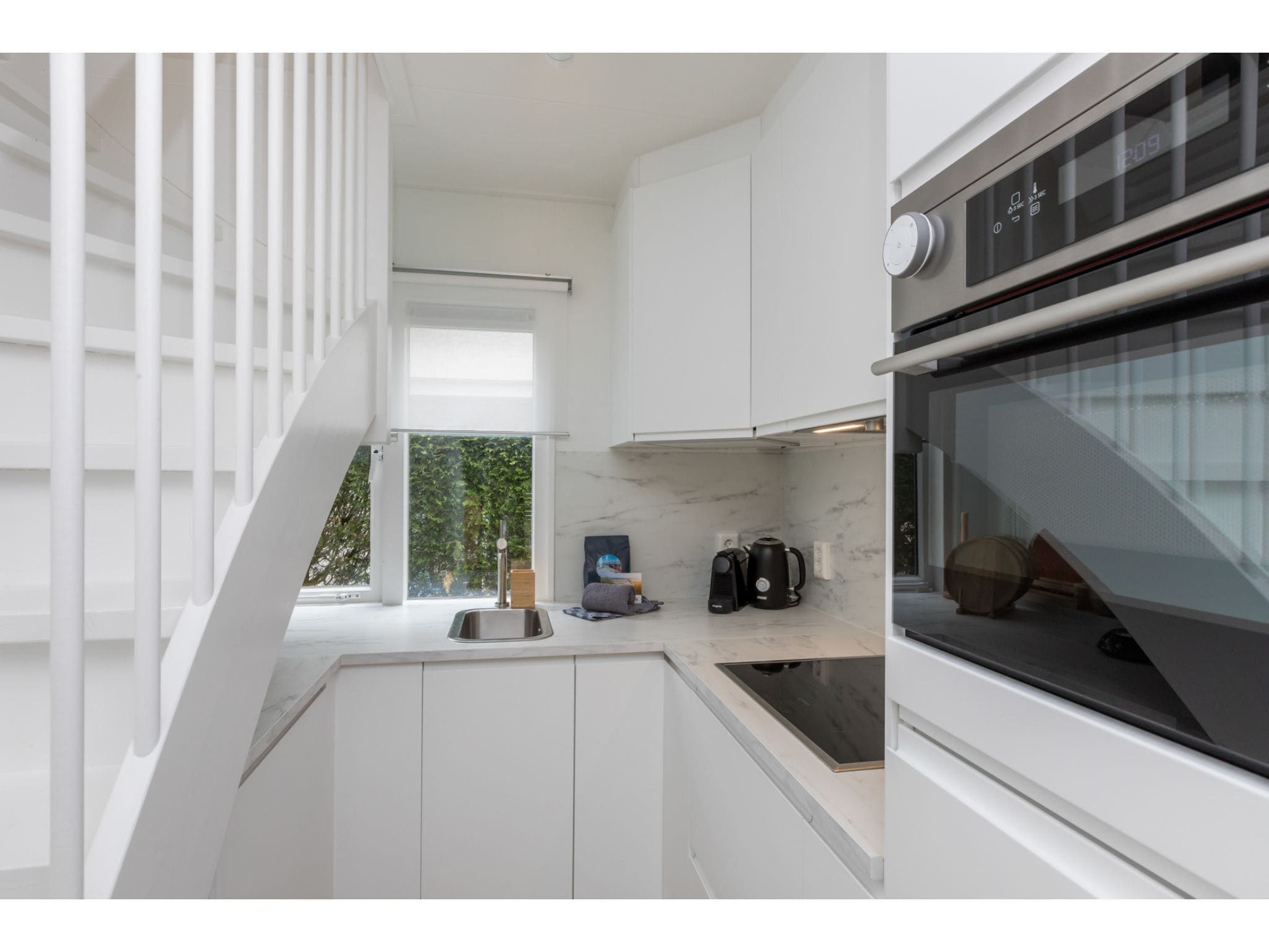 De keuken van Noordendolfer 2 huisje 51 in Zoutelande
