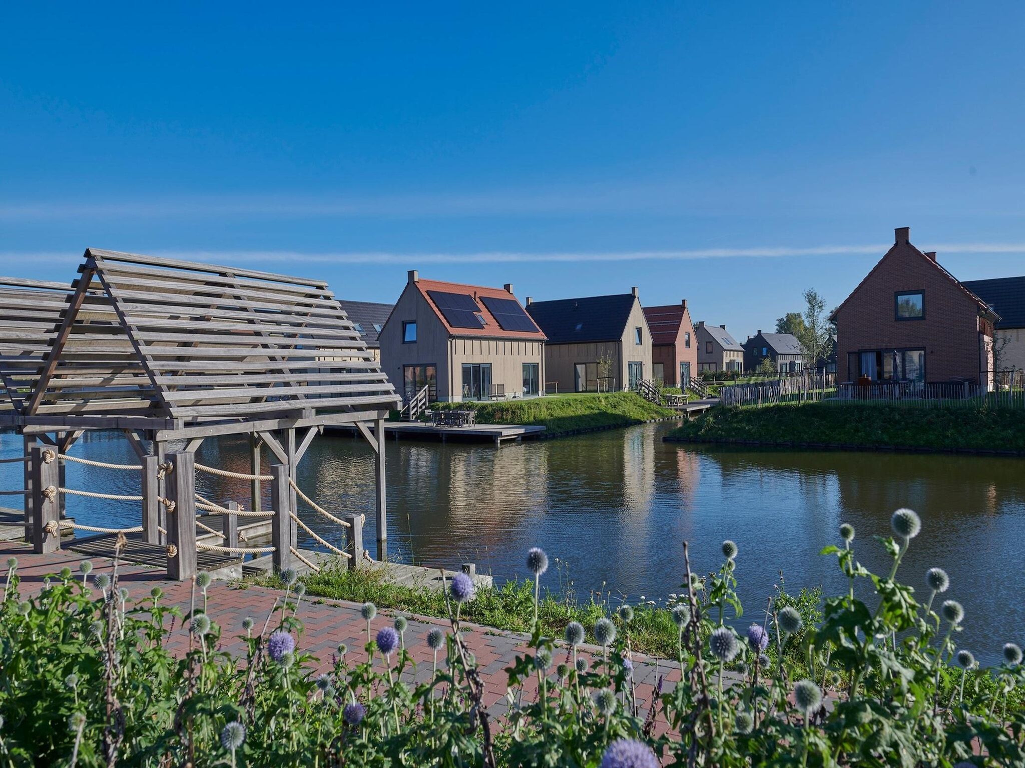 De omgeving van Park Veerse Kreek 1 in Wolphaartsdijk
