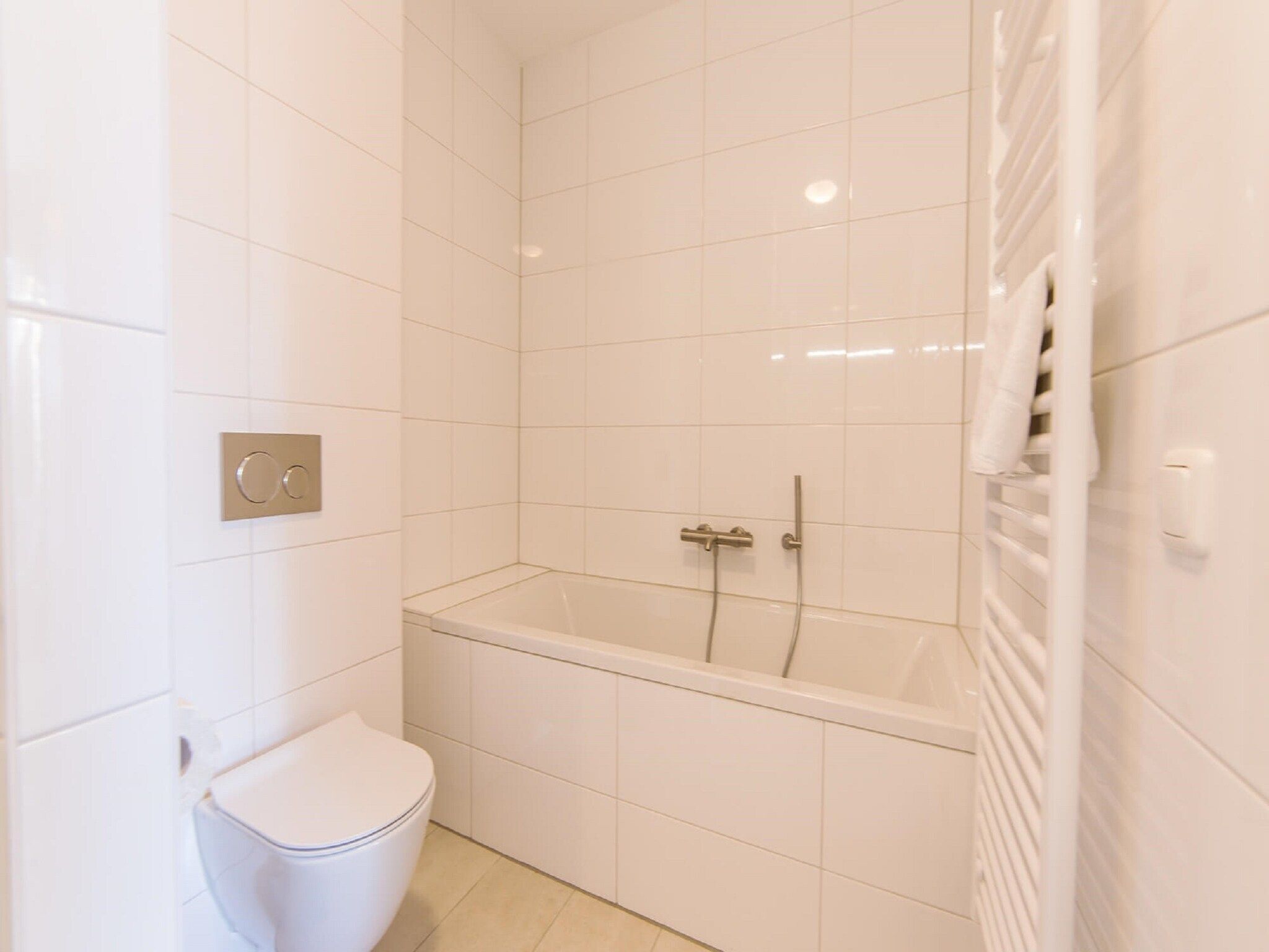 De badkamer van Resort Maastricht 25 in Maastricht