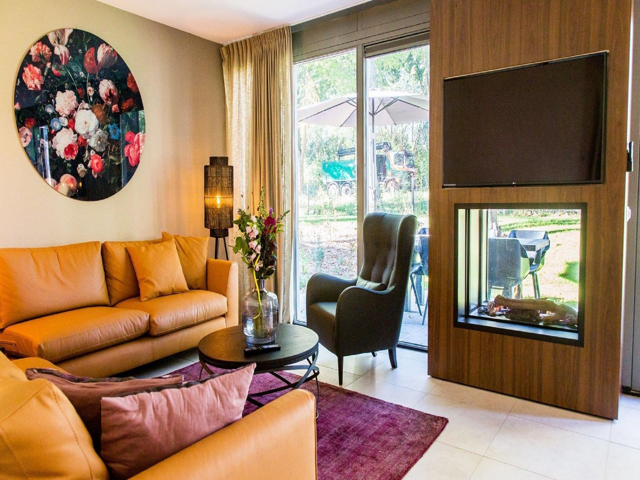 De woonkamer van Resort Maastricht 25 in Maastricht