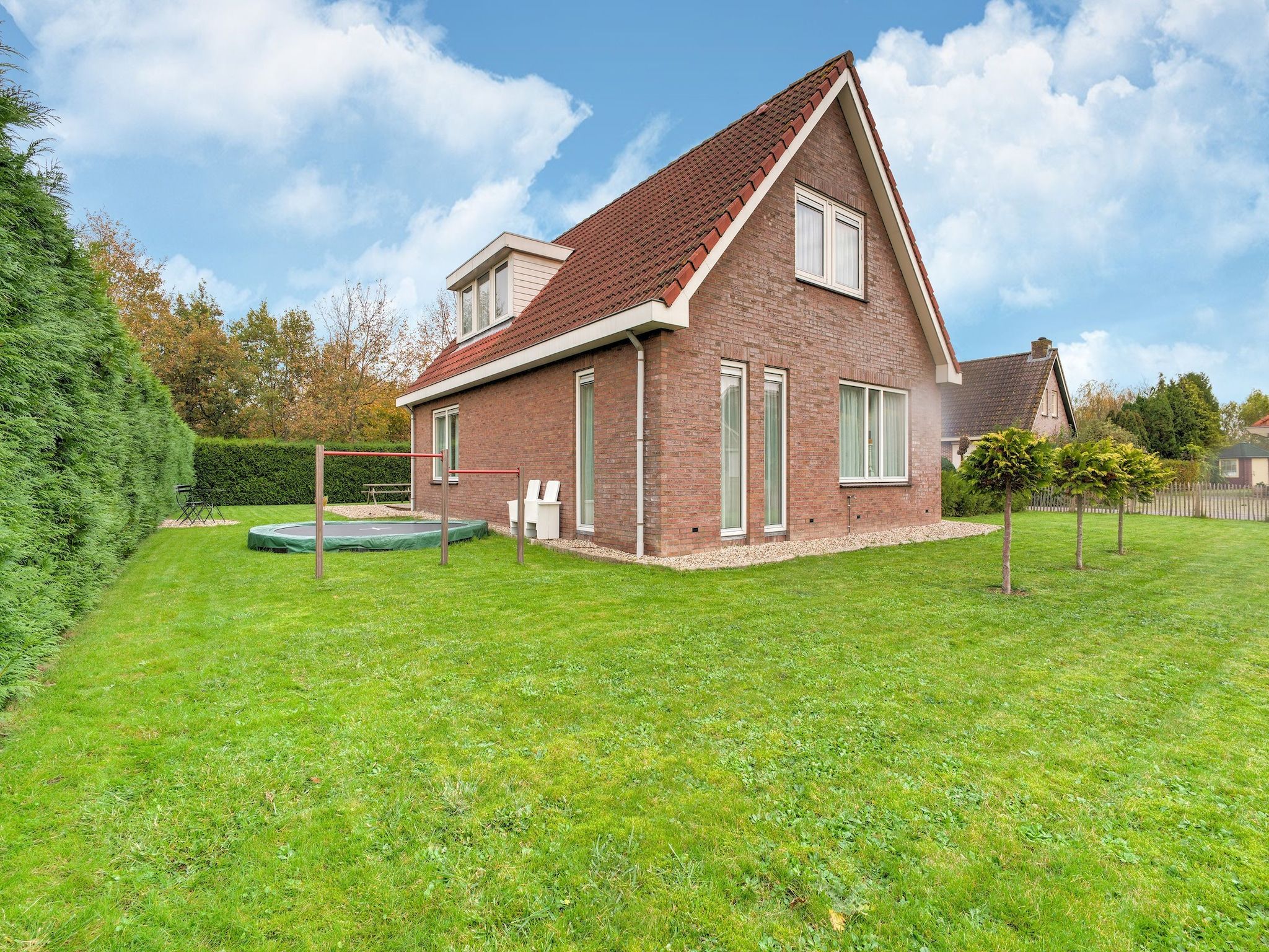 De buitenkant van Zonnig Hosterwold in Zeewolde