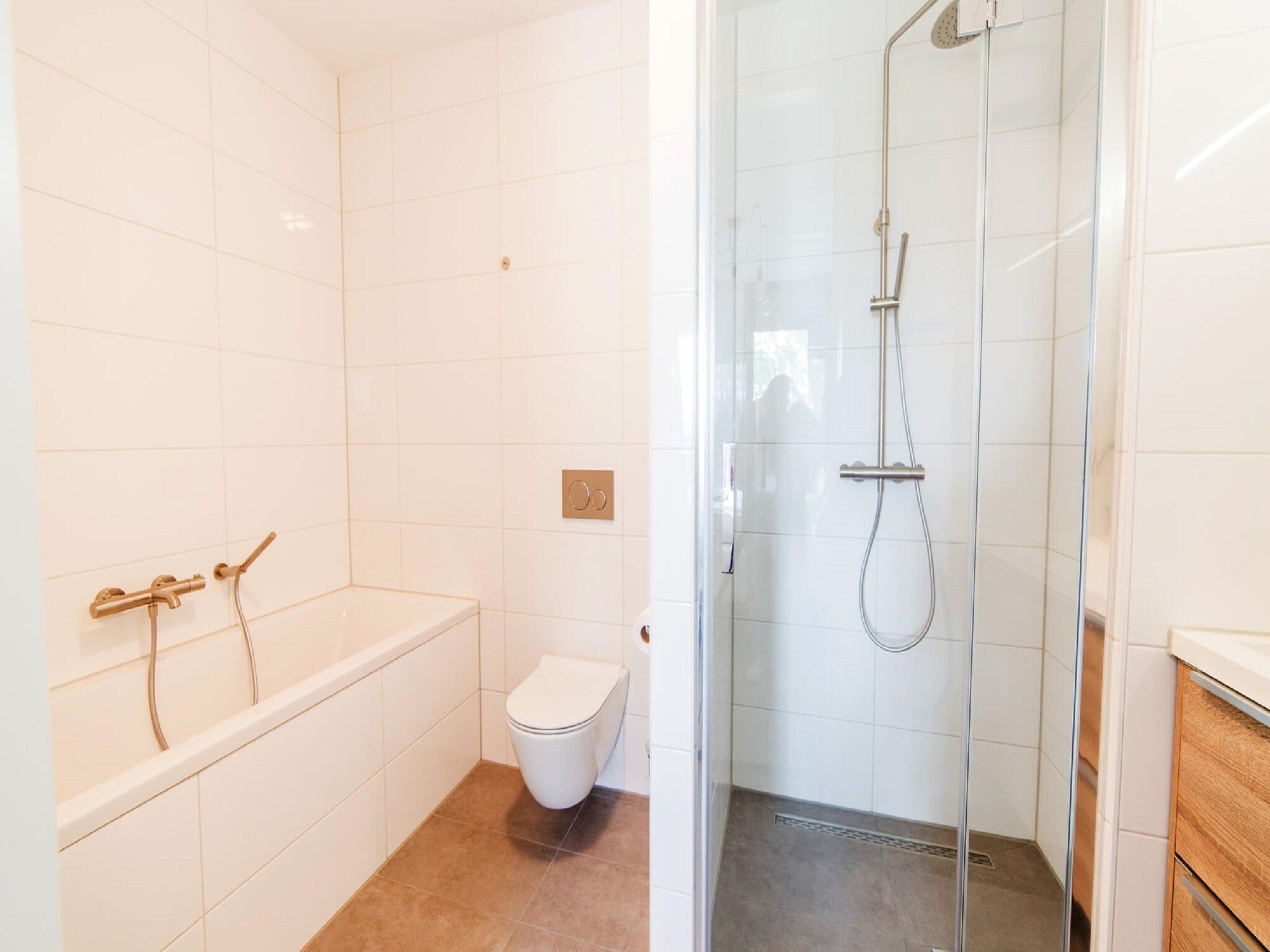 De badkamer van Resort Maastricht 30 in Maastricht