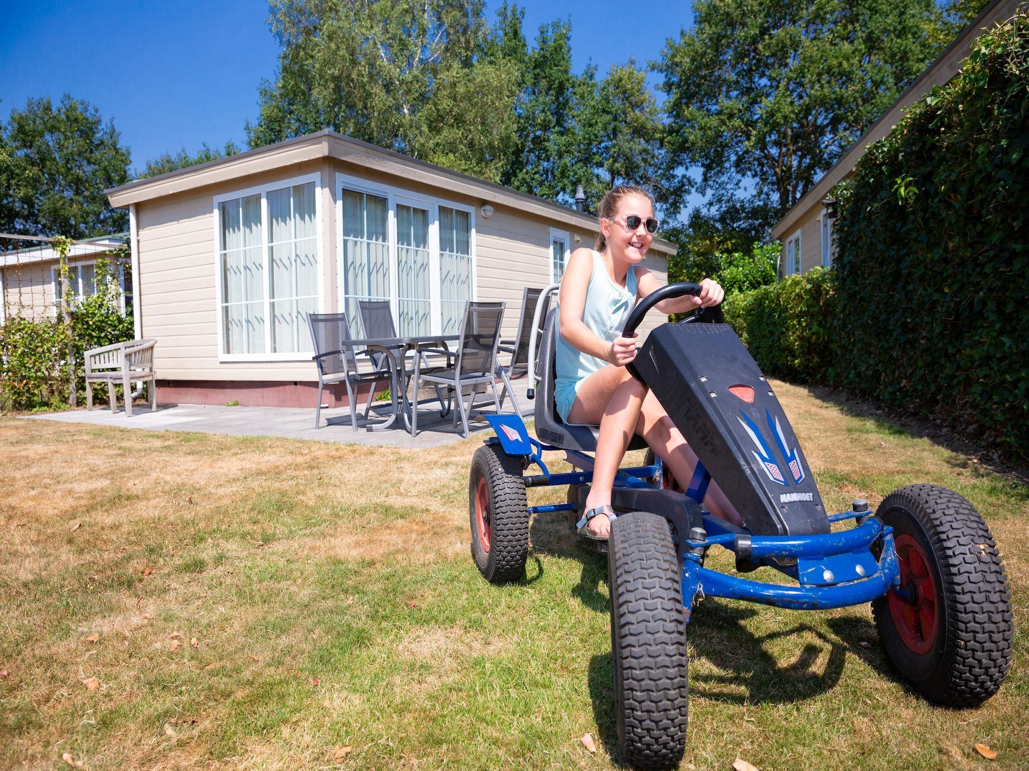Parkfaciliteiten bij Recreatiepark Tolplas 16 in Hoge Hexel