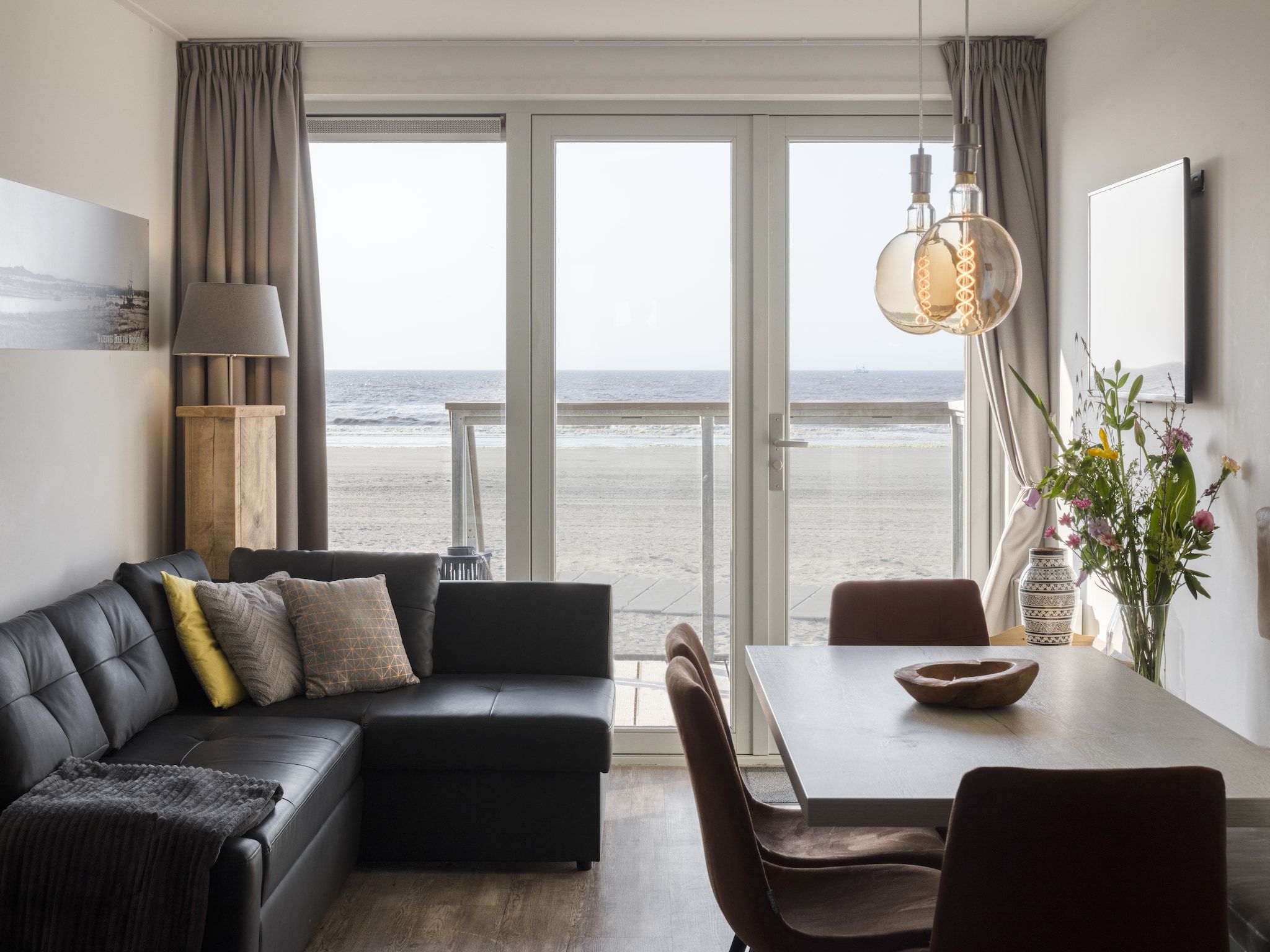De woonkamer van Resort Hoek van Holland in Hoek Van Holland