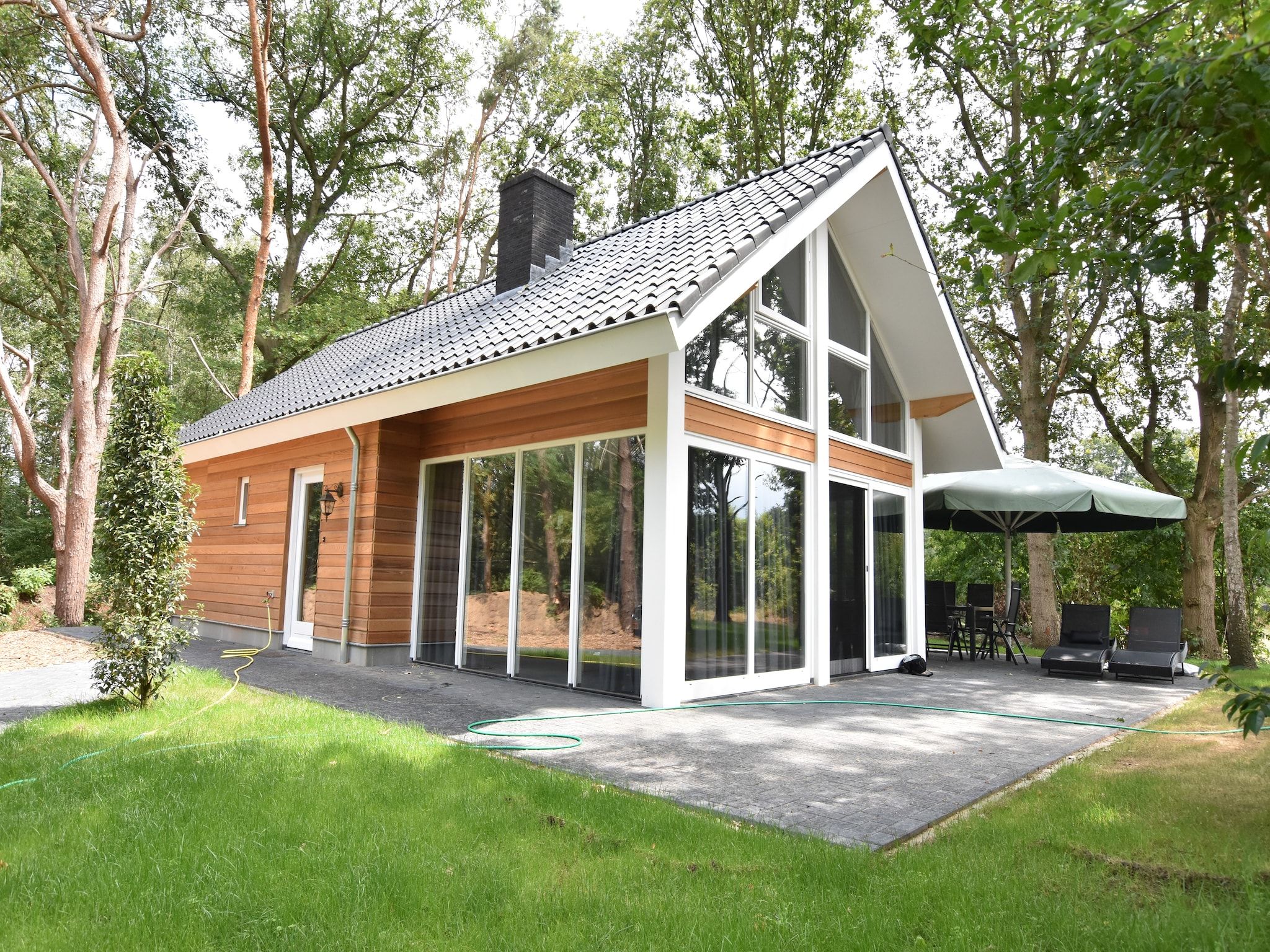 De buitenkant van Uitzicht in Reutum