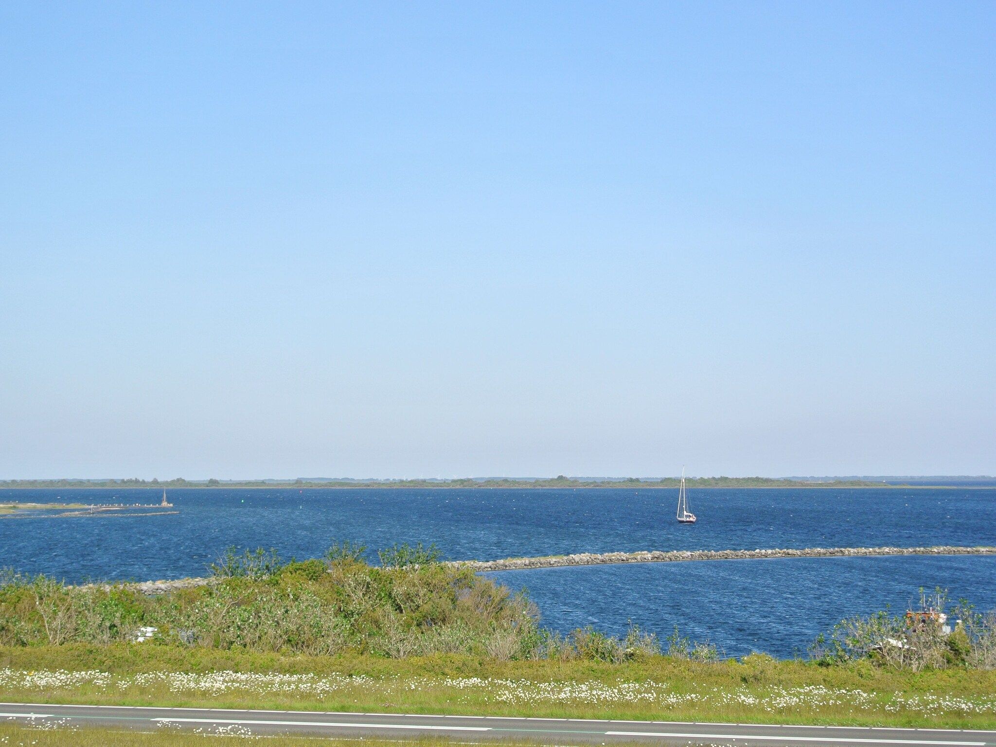 De omgeving van Chalet Sea Rocks in Goedereede