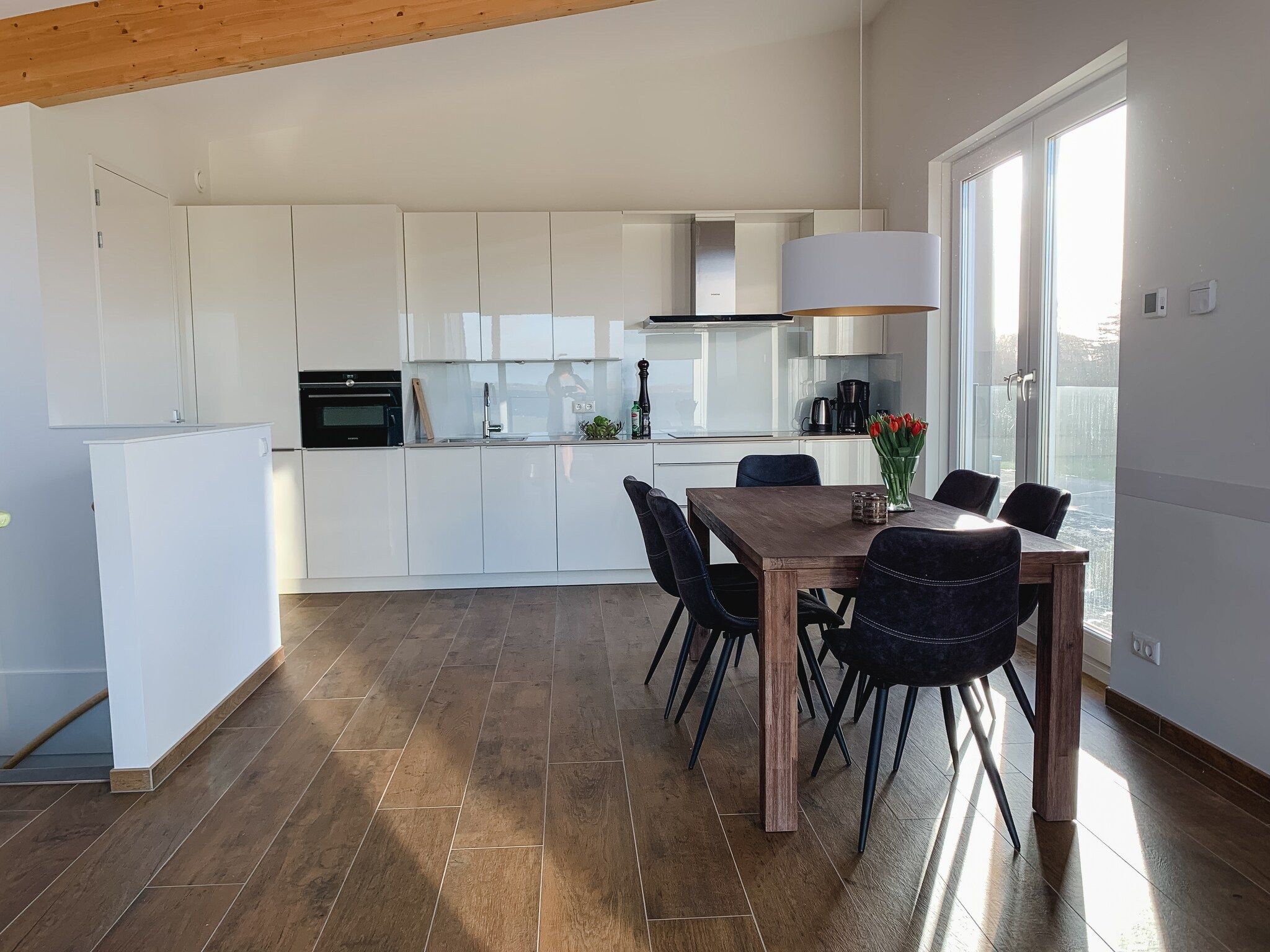 De keuken van Schotsmanweg 12 in Kamperland