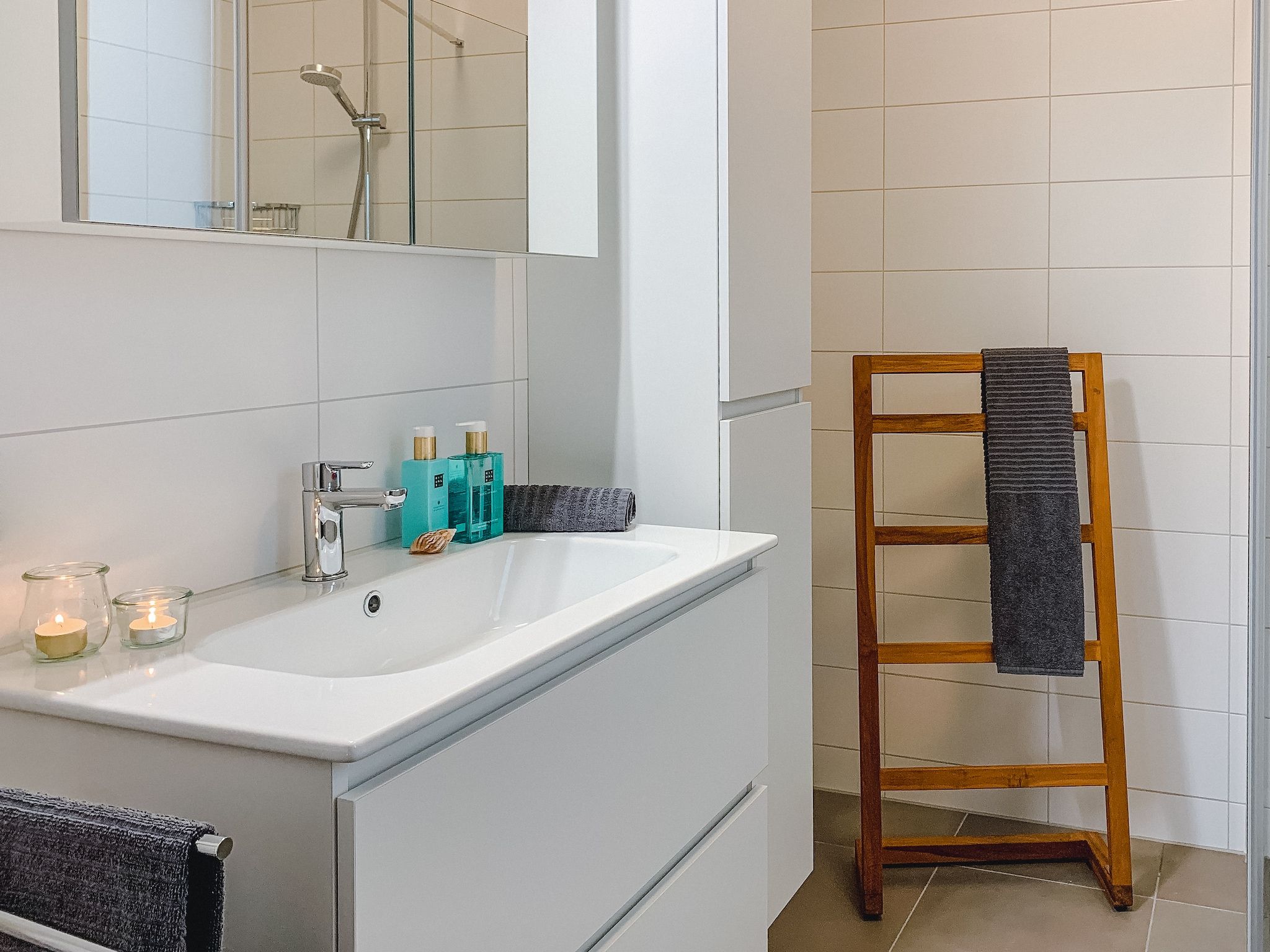 De badkamer van Schotsmanweg 12 in Kamperland