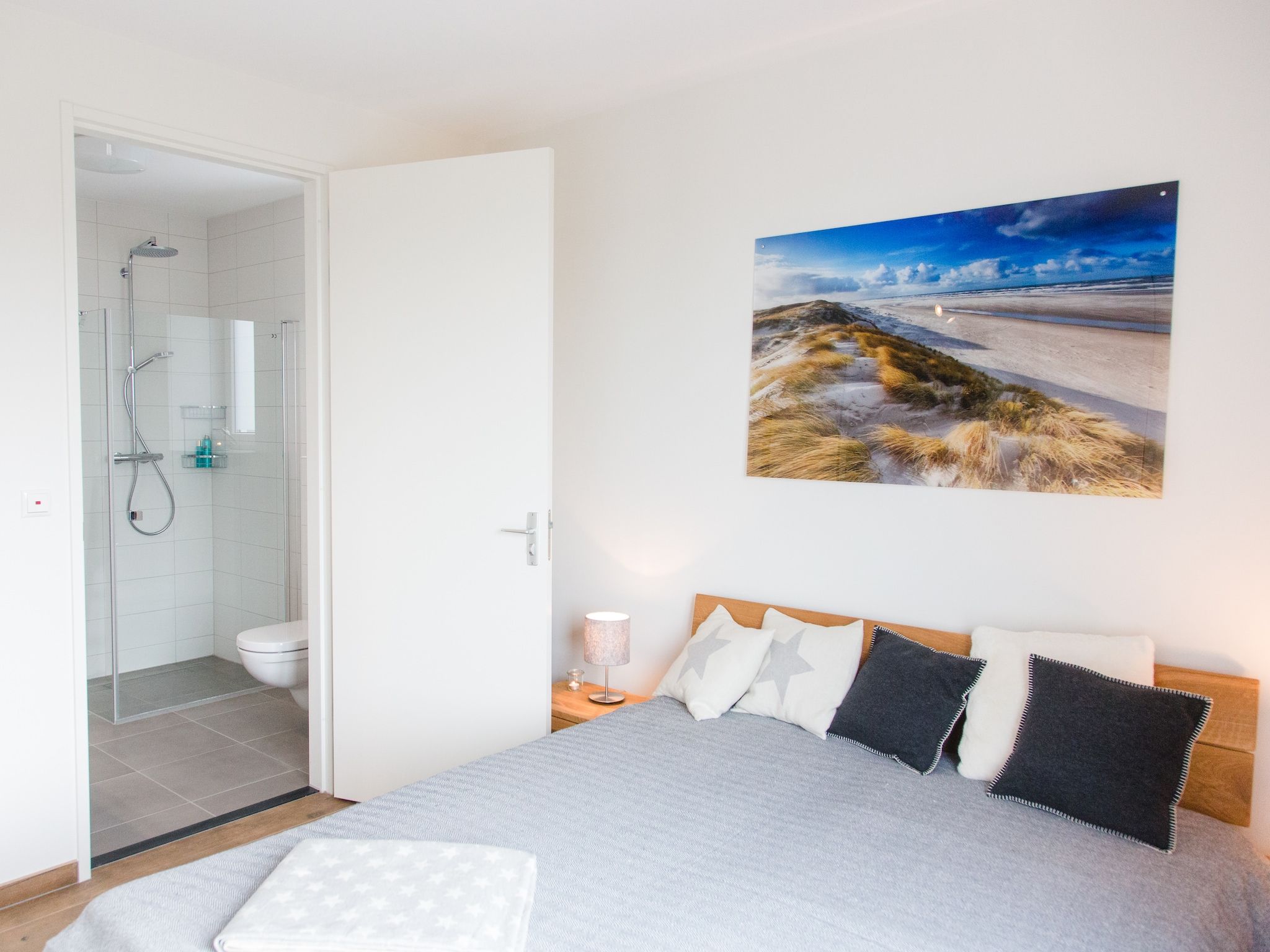 Een slaapkamer van Schotsmanweg 12 in Kamperland