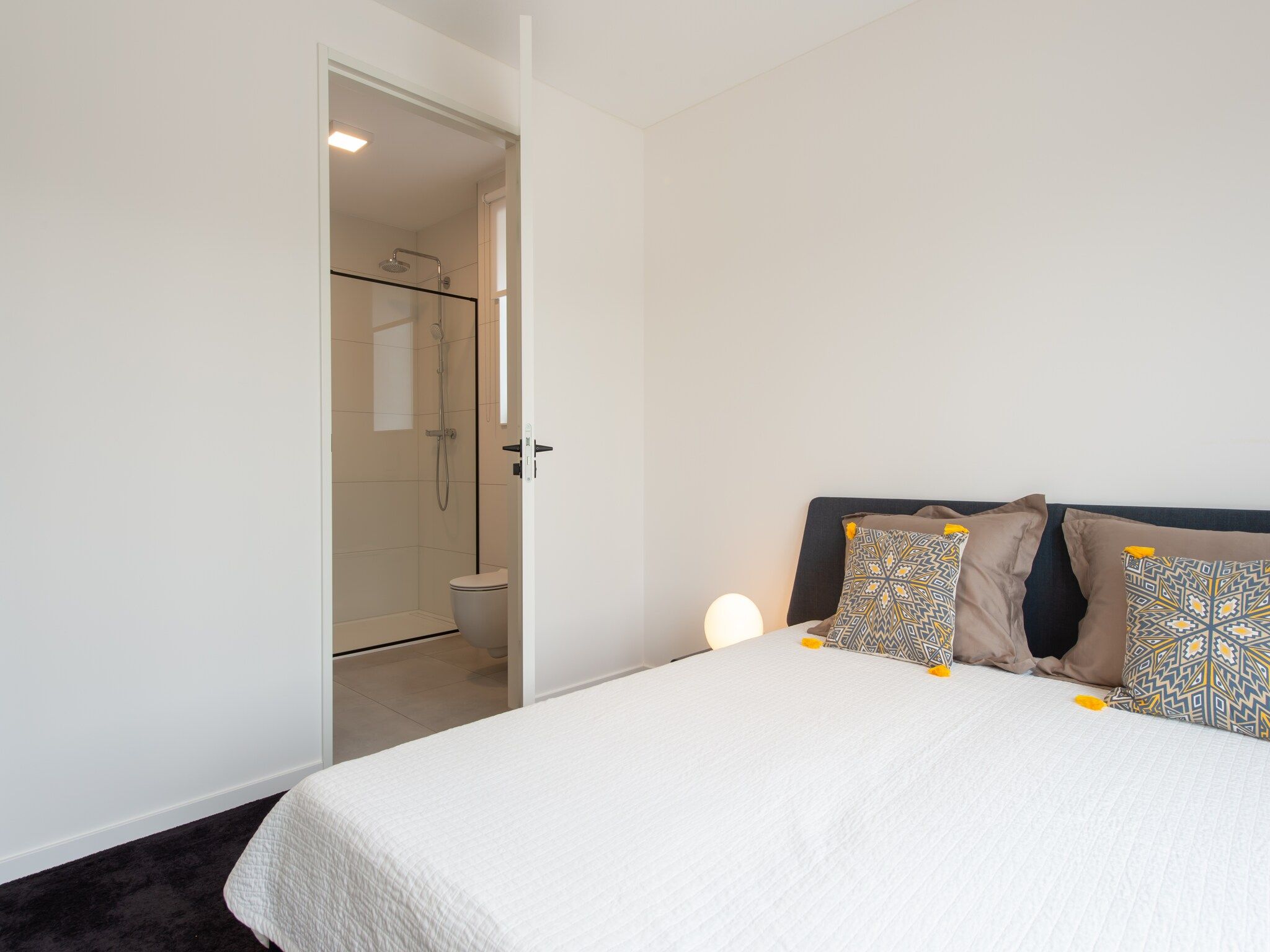 Een slaapkamer van Schotsmanweg 16 in Kamperland