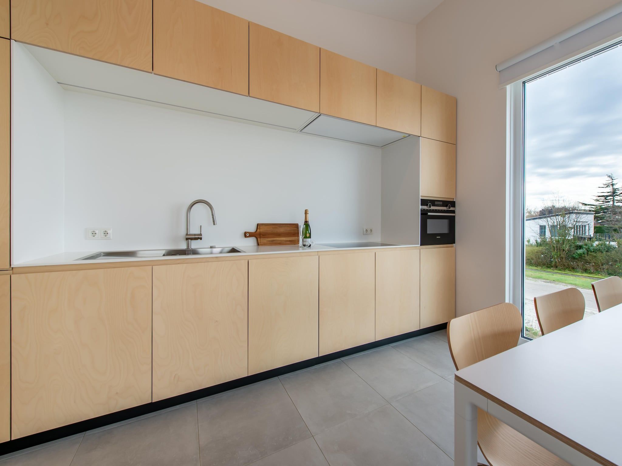 De keuken van Schotsmanweg 16 in Kamperland