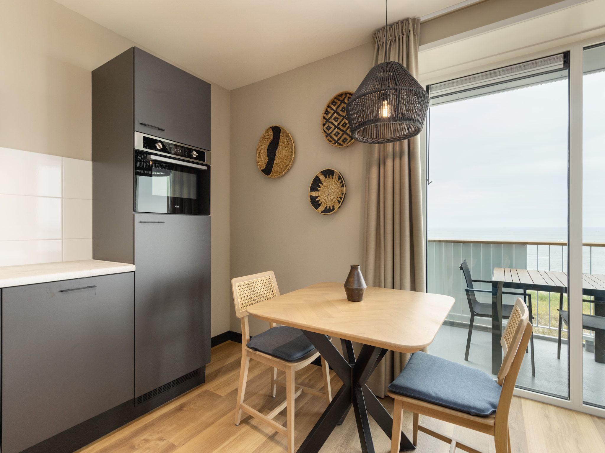 De keuken van Residentie de Graaf van Egmont 9 in Egmond aan zee