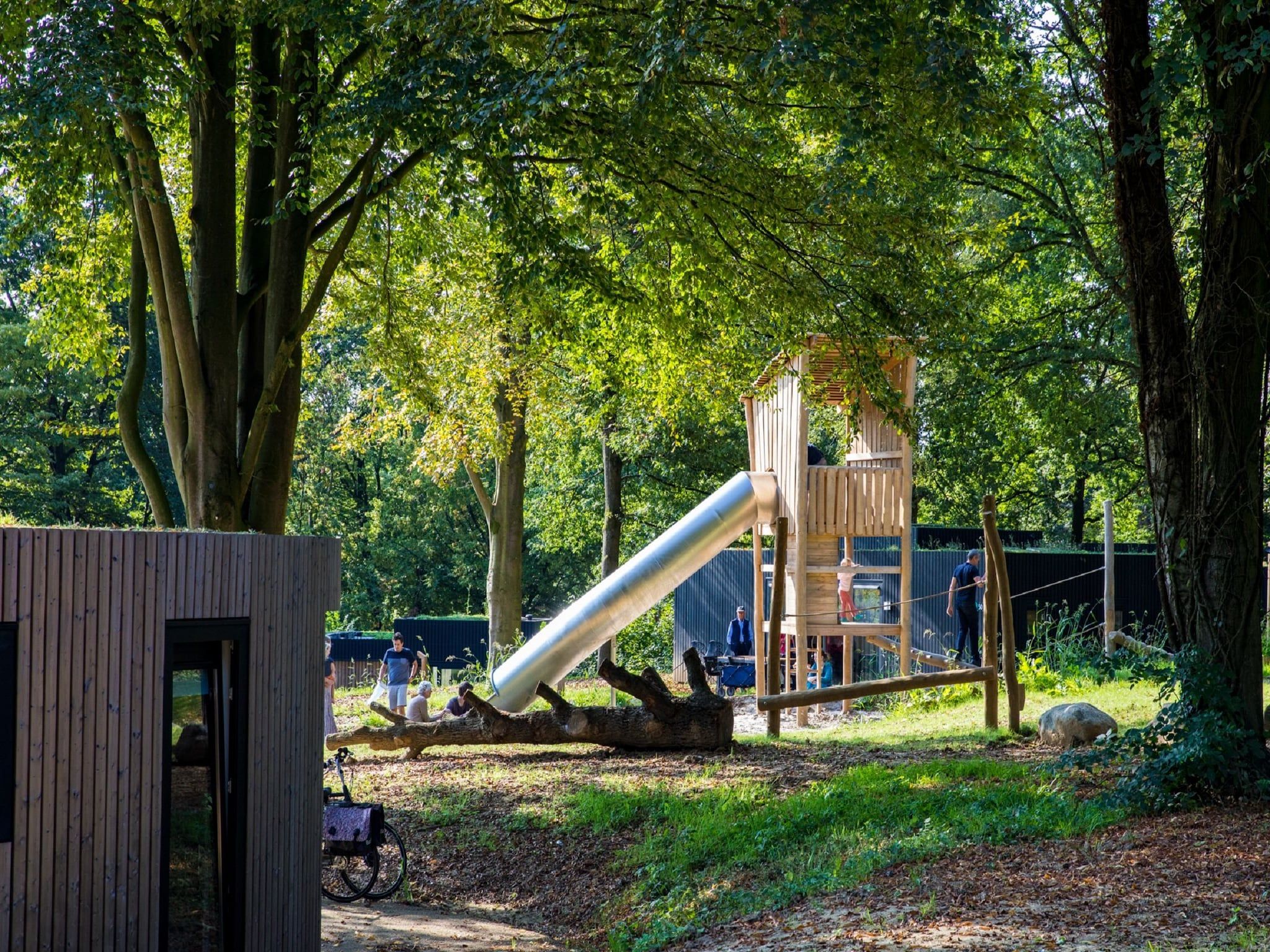 Parkfaciliteiten bij Resort Gulpen 5 in Gulpen