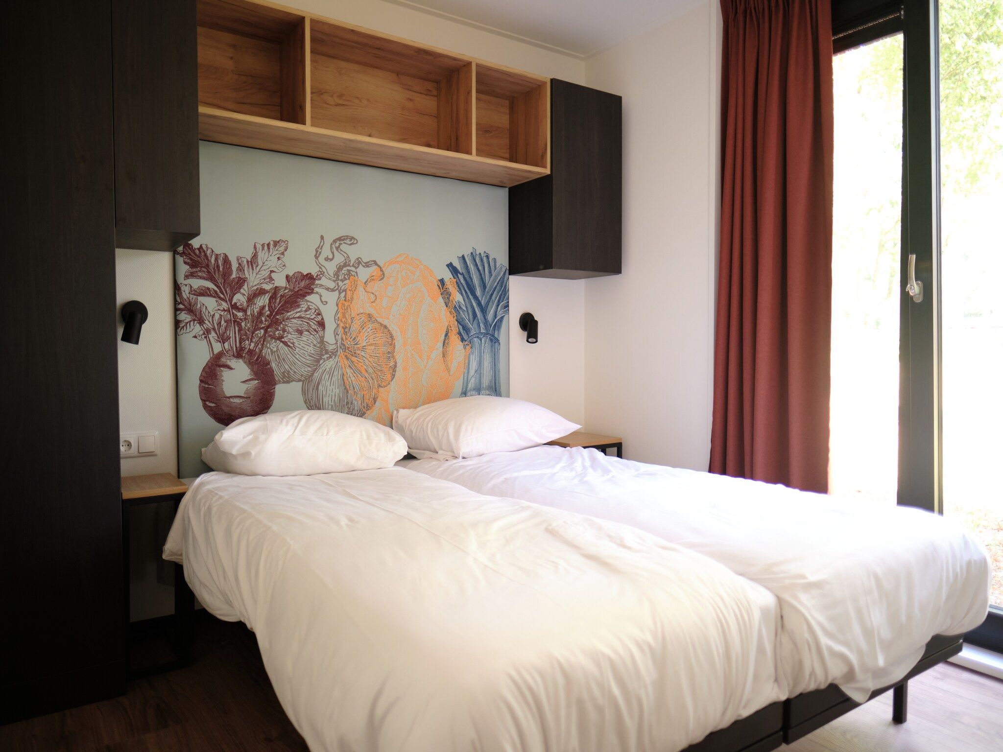 Een slaapkamer van Resort Gulpen 6 in Gulpen