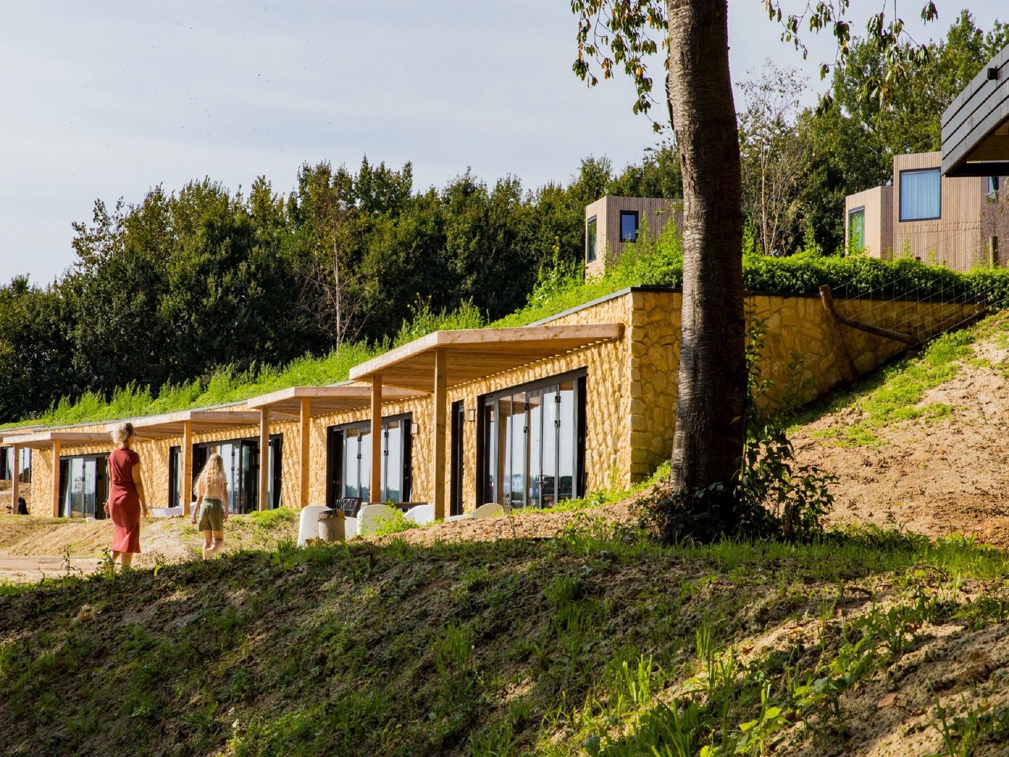 Parkfaciliteiten bij Resort Gulpen 7 in Gulpen