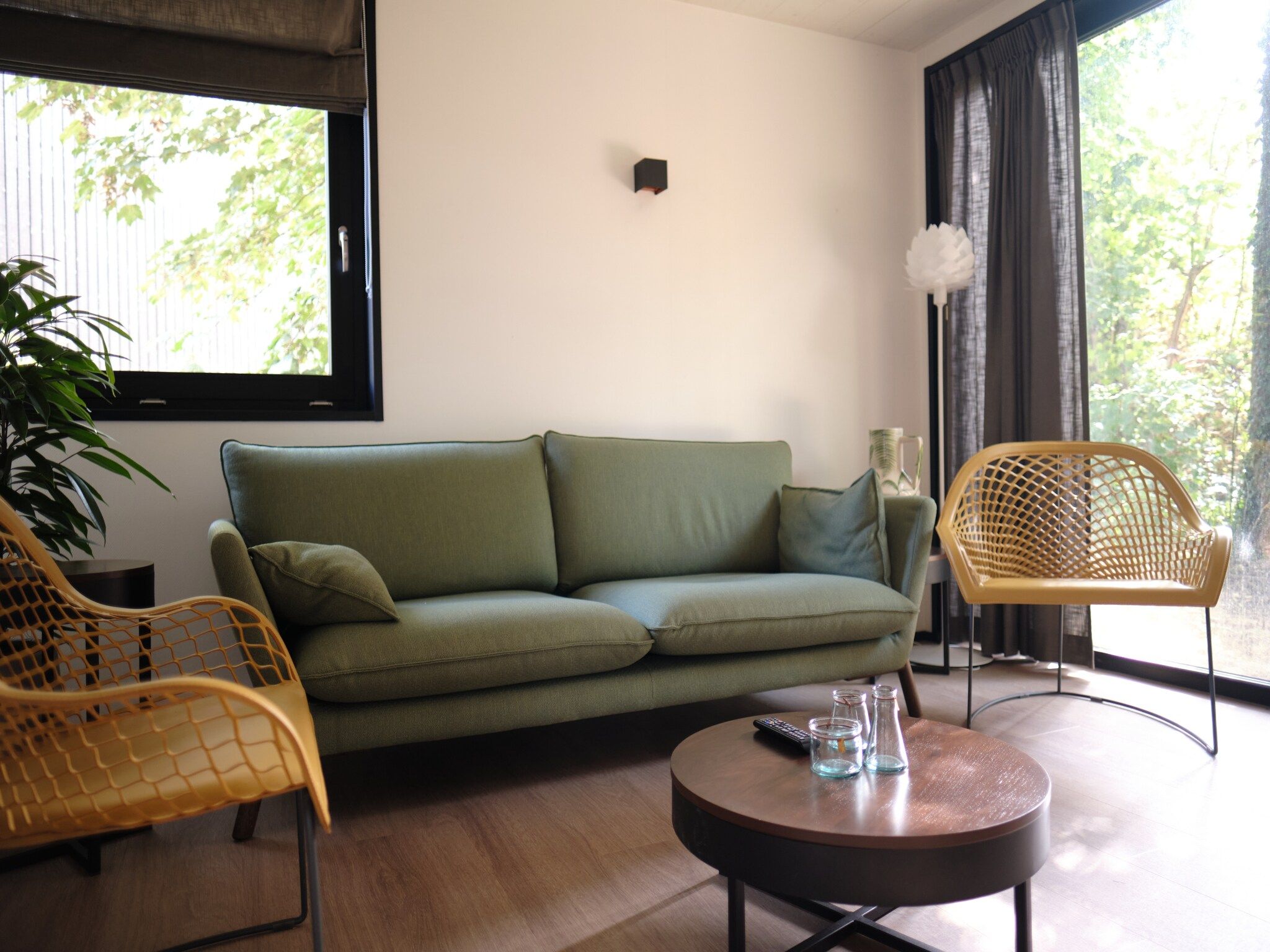 De woonkamer van Resort Gulpen 8 in Gulpen