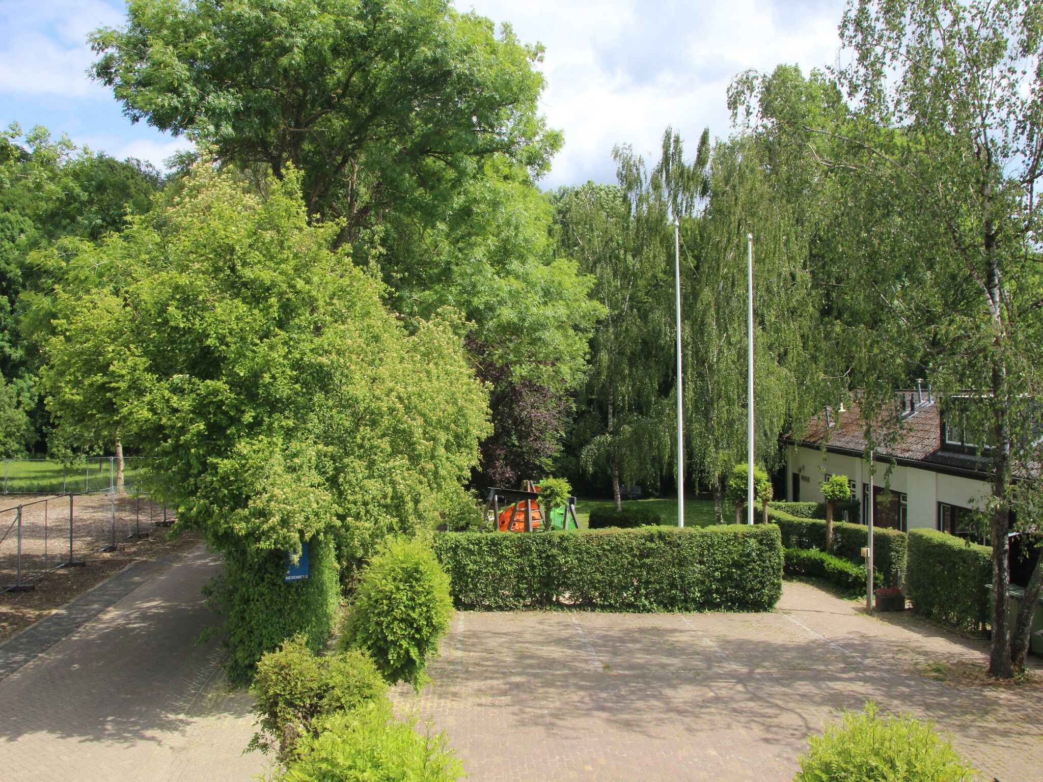 Het uitzicht vanaf Vliek 14P in Ulestraten