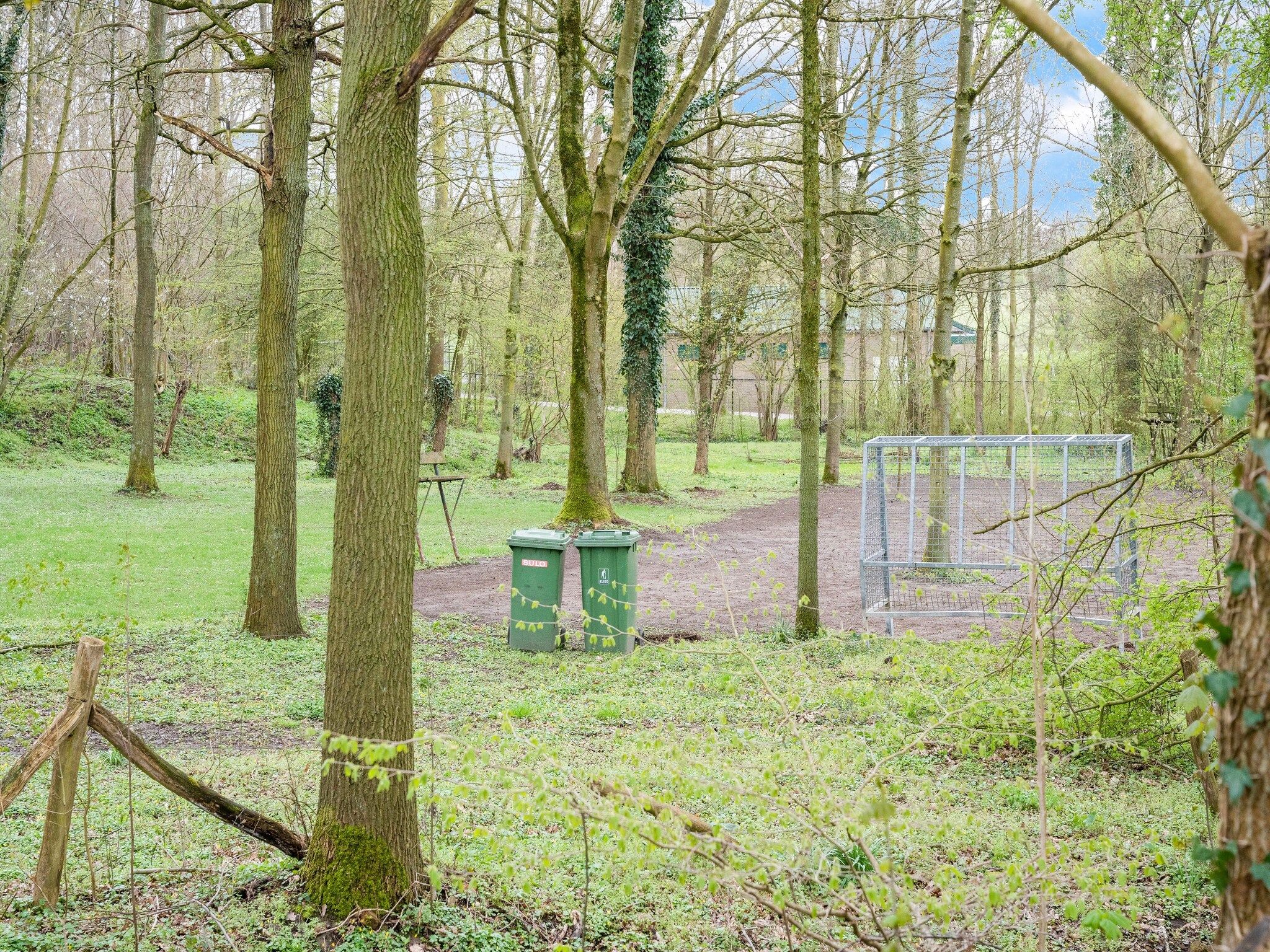 De tuin van De Wingerd 10P in Ulestraten