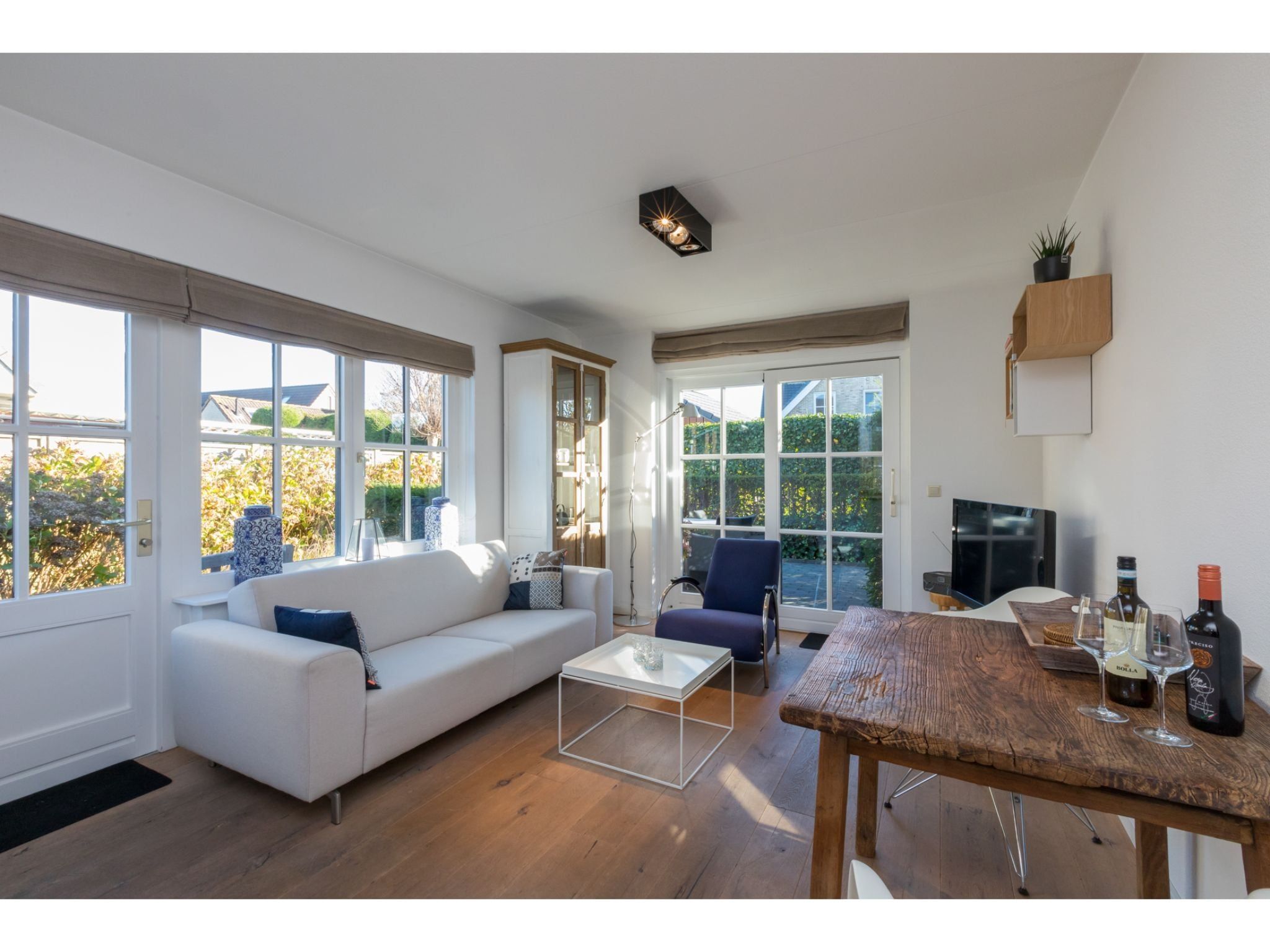 De woonkamer van Appartement - Borné  Zoutelande in Zoutelande