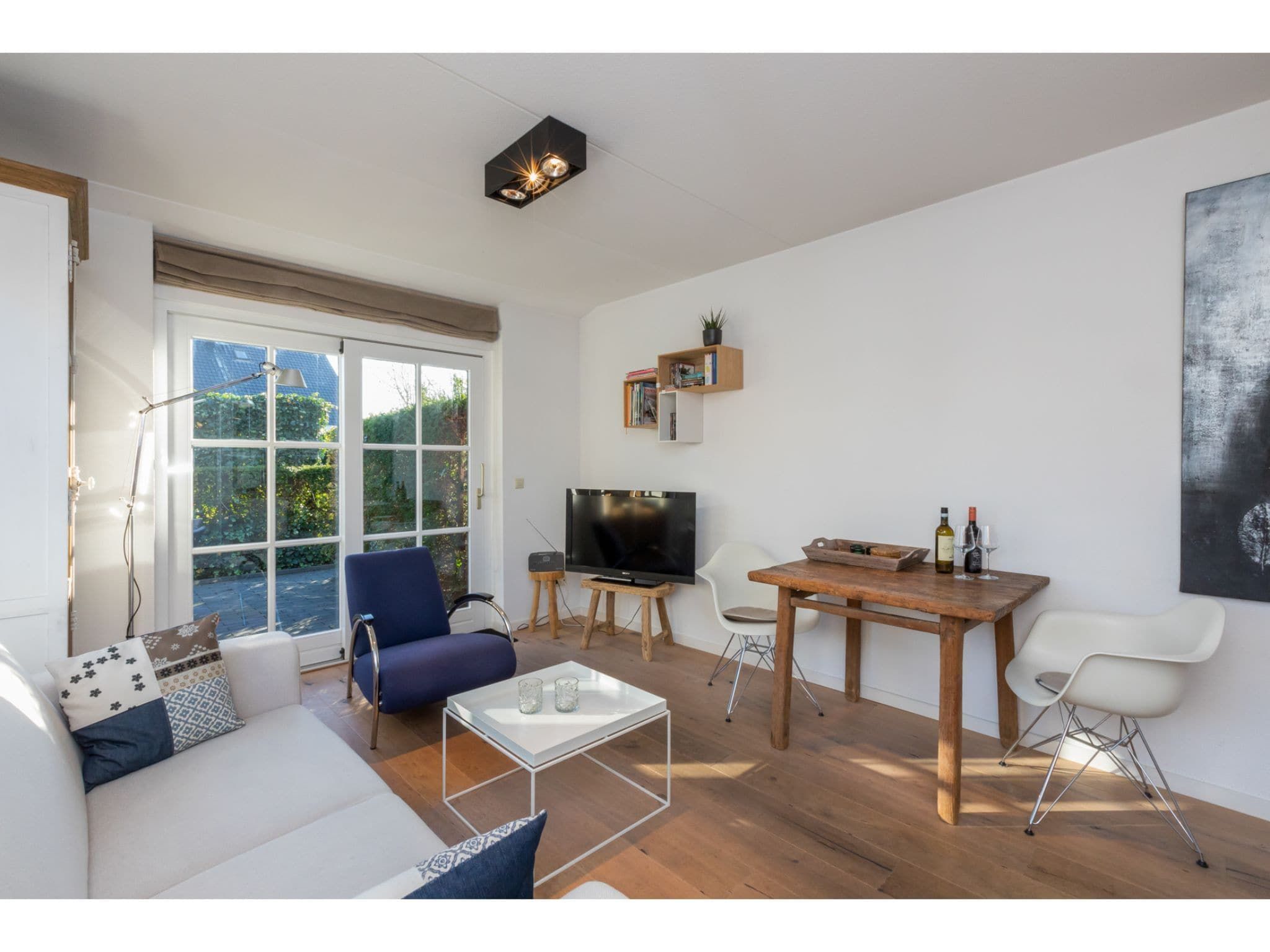 De woonkamer van Appartement - Borné  Zoutelande in Zoutelande