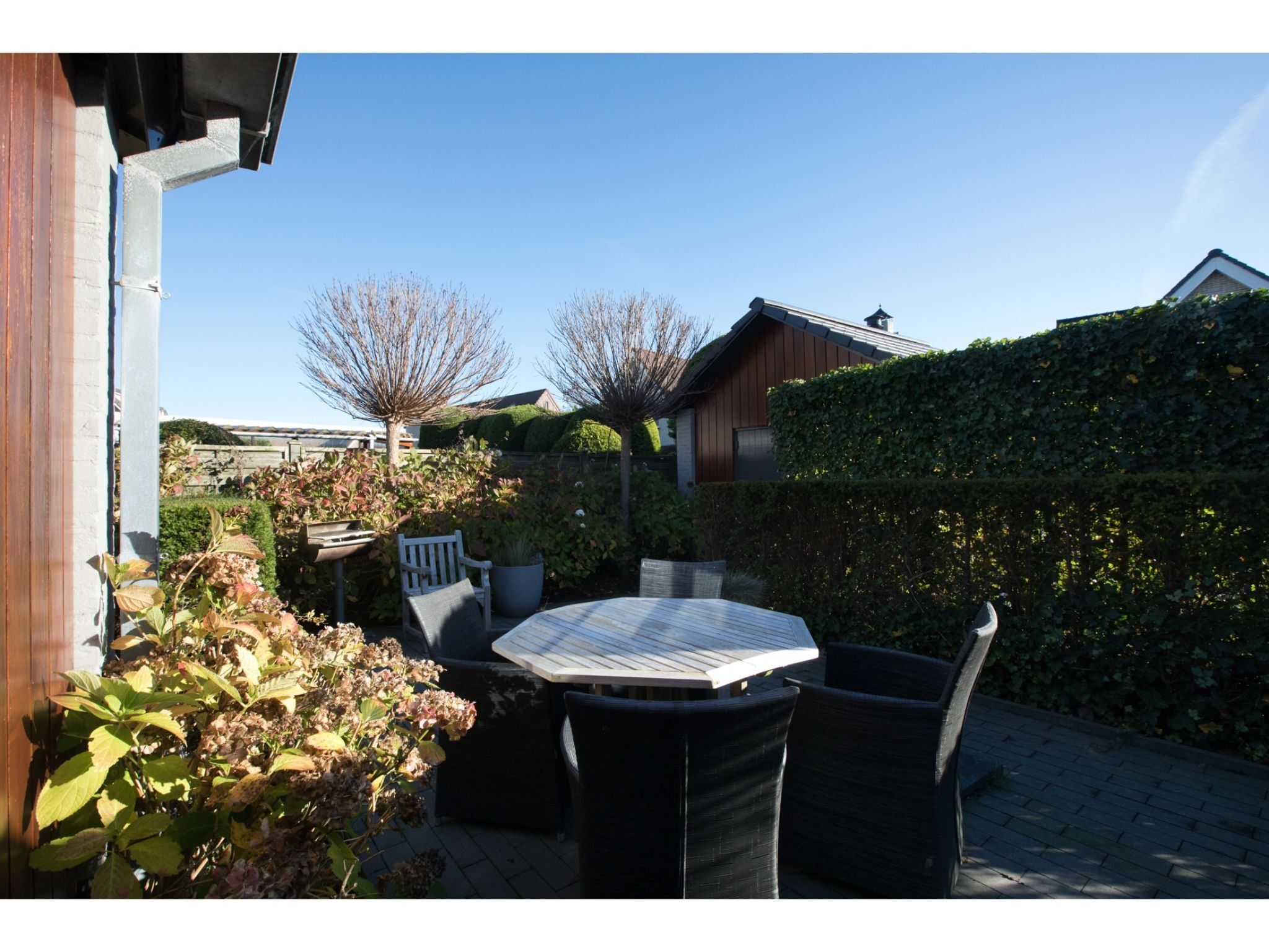 Het terras van Appartement - Borné  Zoutelande in Zoutelande