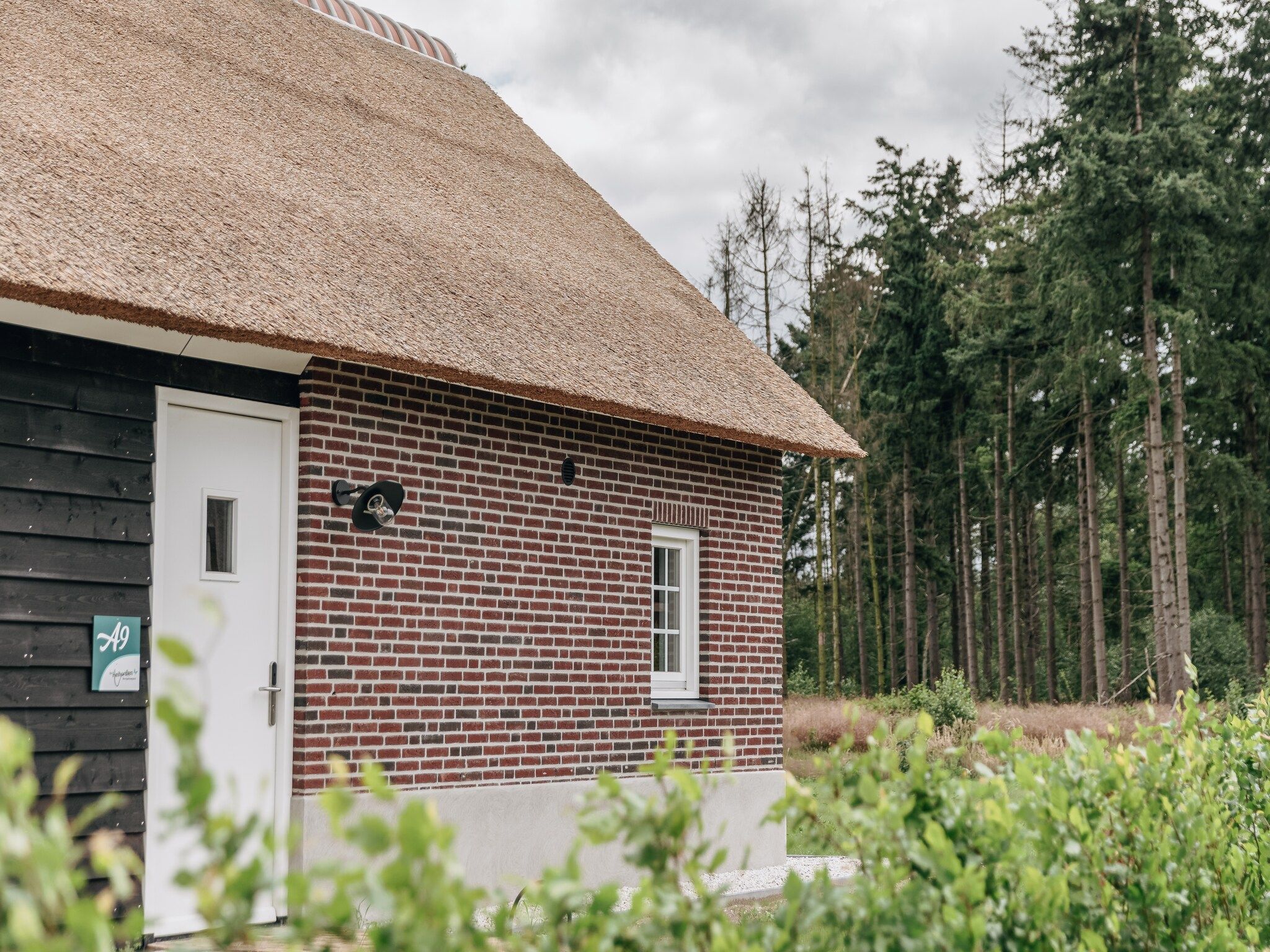 De buitenkant van Vakantiepark De Heihorsten 1 in Someren