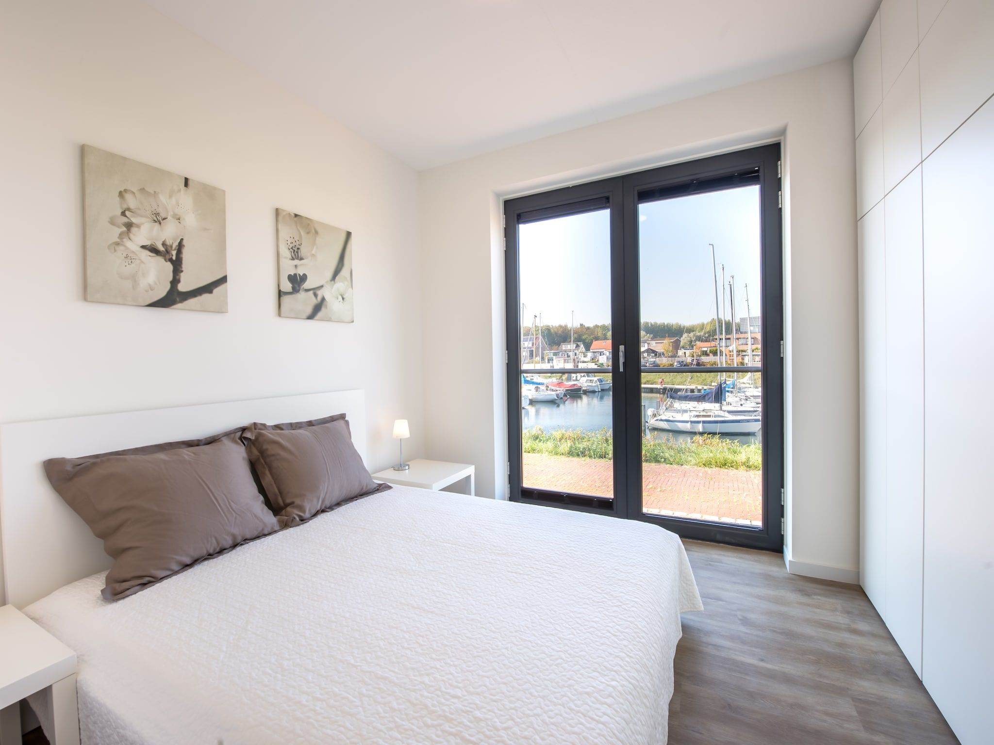 Een slaapkamer van Uithaven 10 in Kamperland