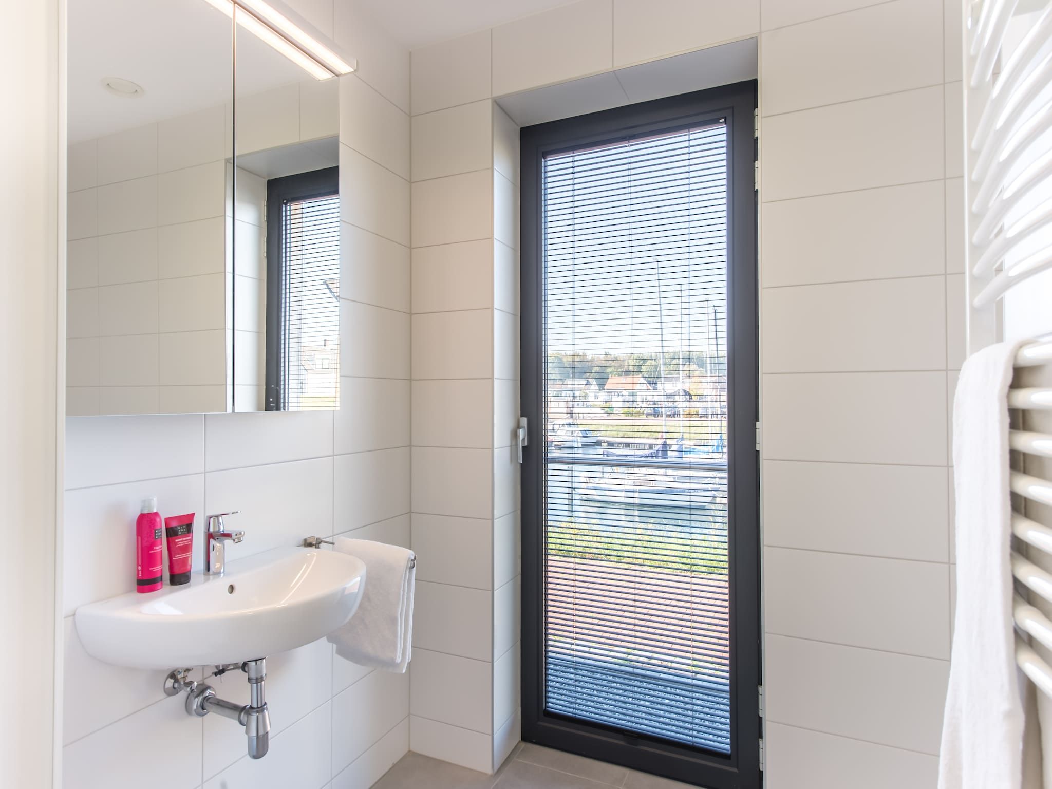De badkamer van Uithaven 10 in Kamperland