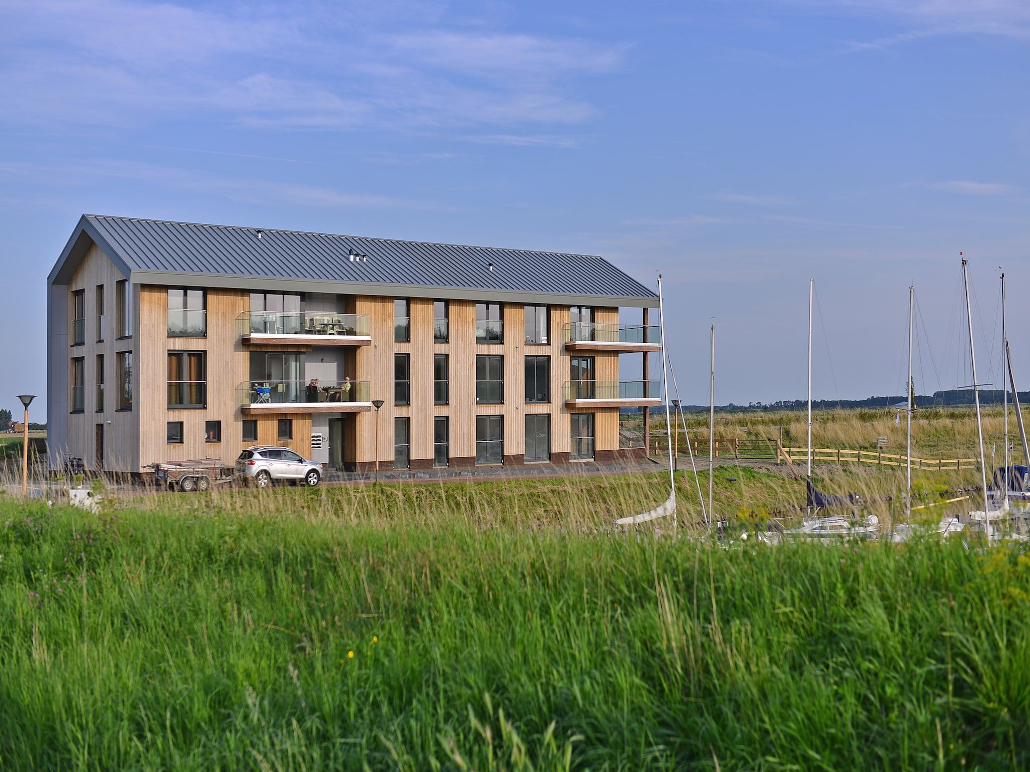 De buitenkant van Uithaven 10 in Kamperland
