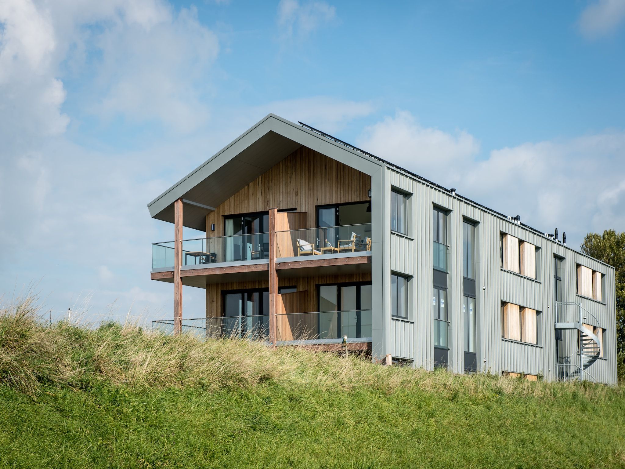 De buitenkant van Uithaven 10 in Kamperland