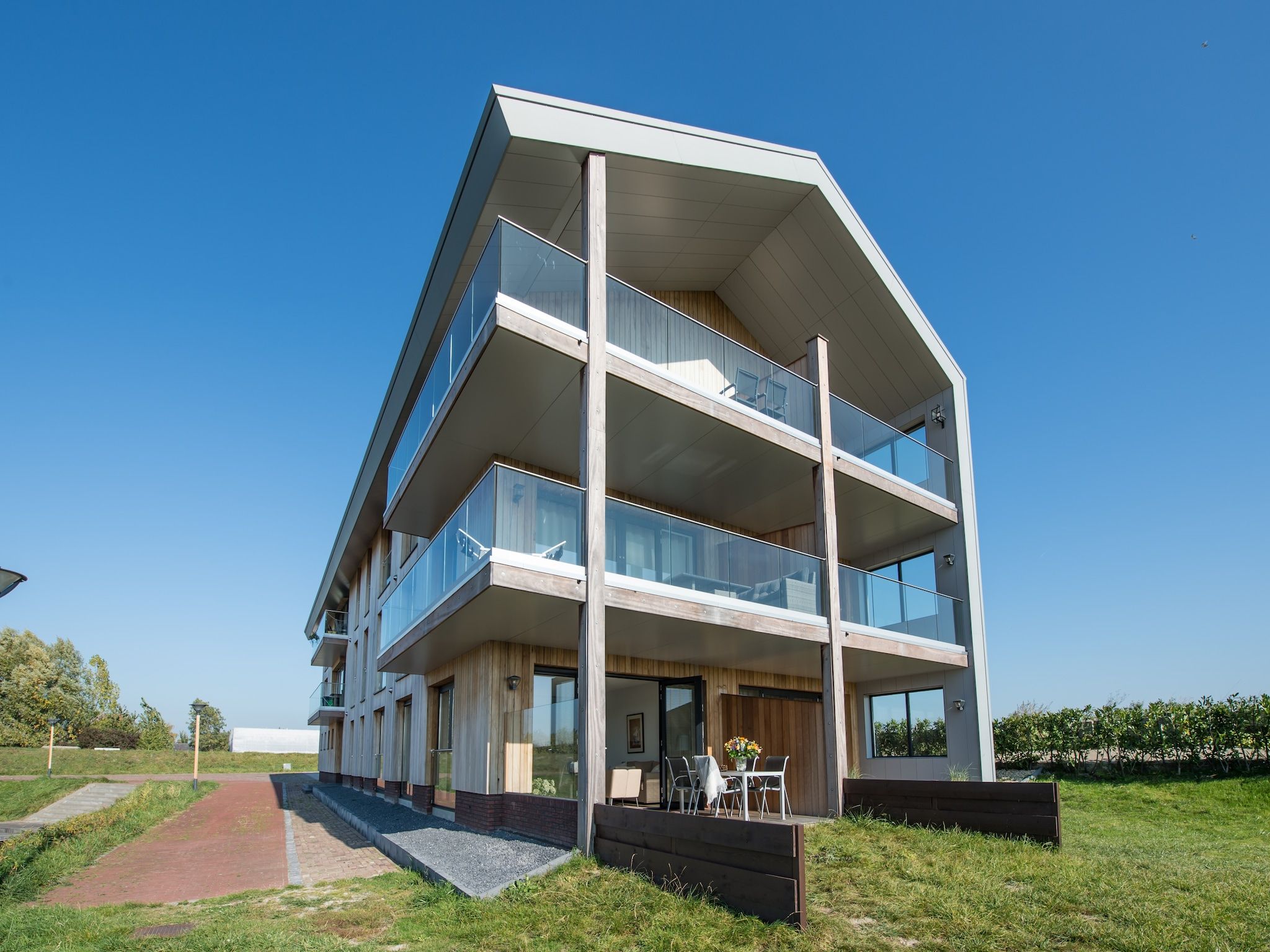 De buitenkant van Uithaven 10 in Kamperland