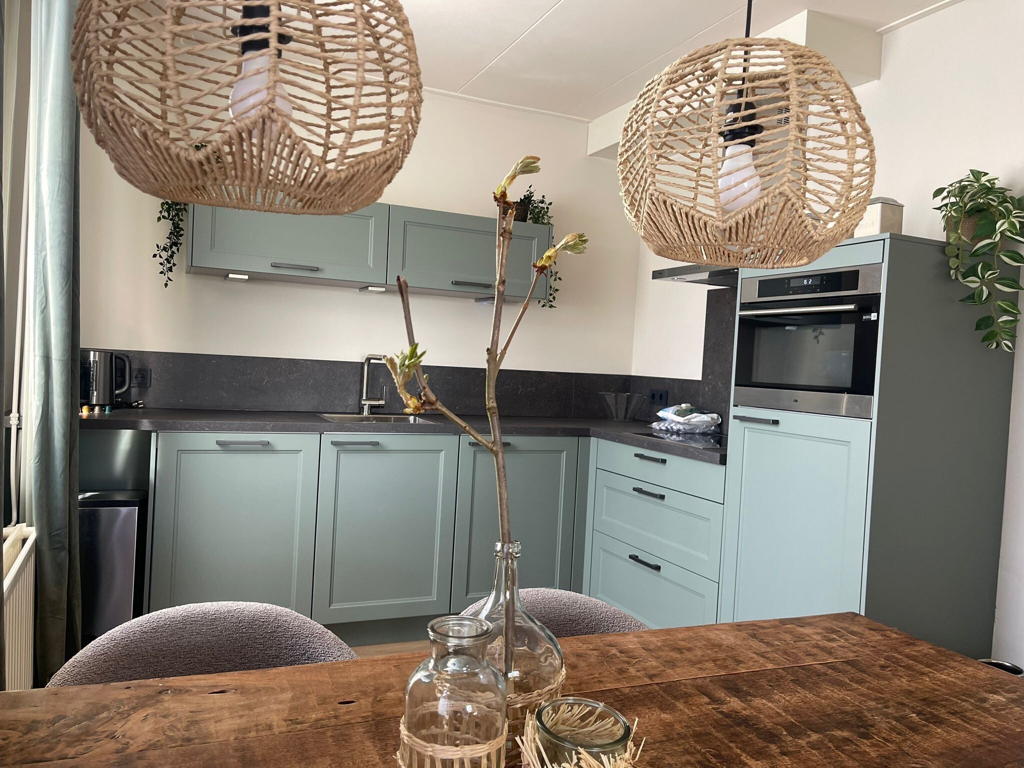 De keuken van Vakantiewoning - Oranjezon 4p in Vrouwenpolder
