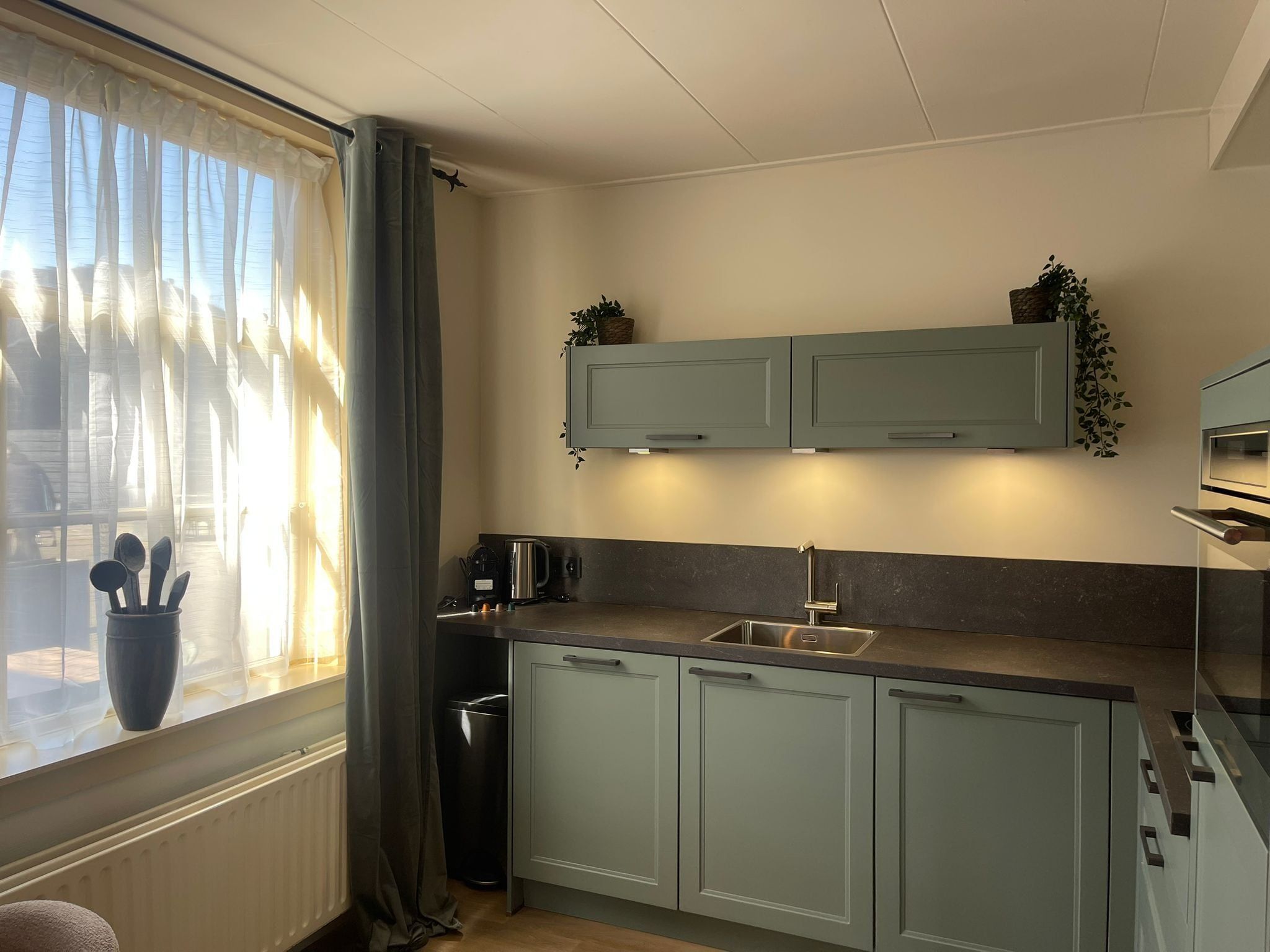 De keuken van Vakantiewoning - Oranjezon 4p in Vrouwenpolder