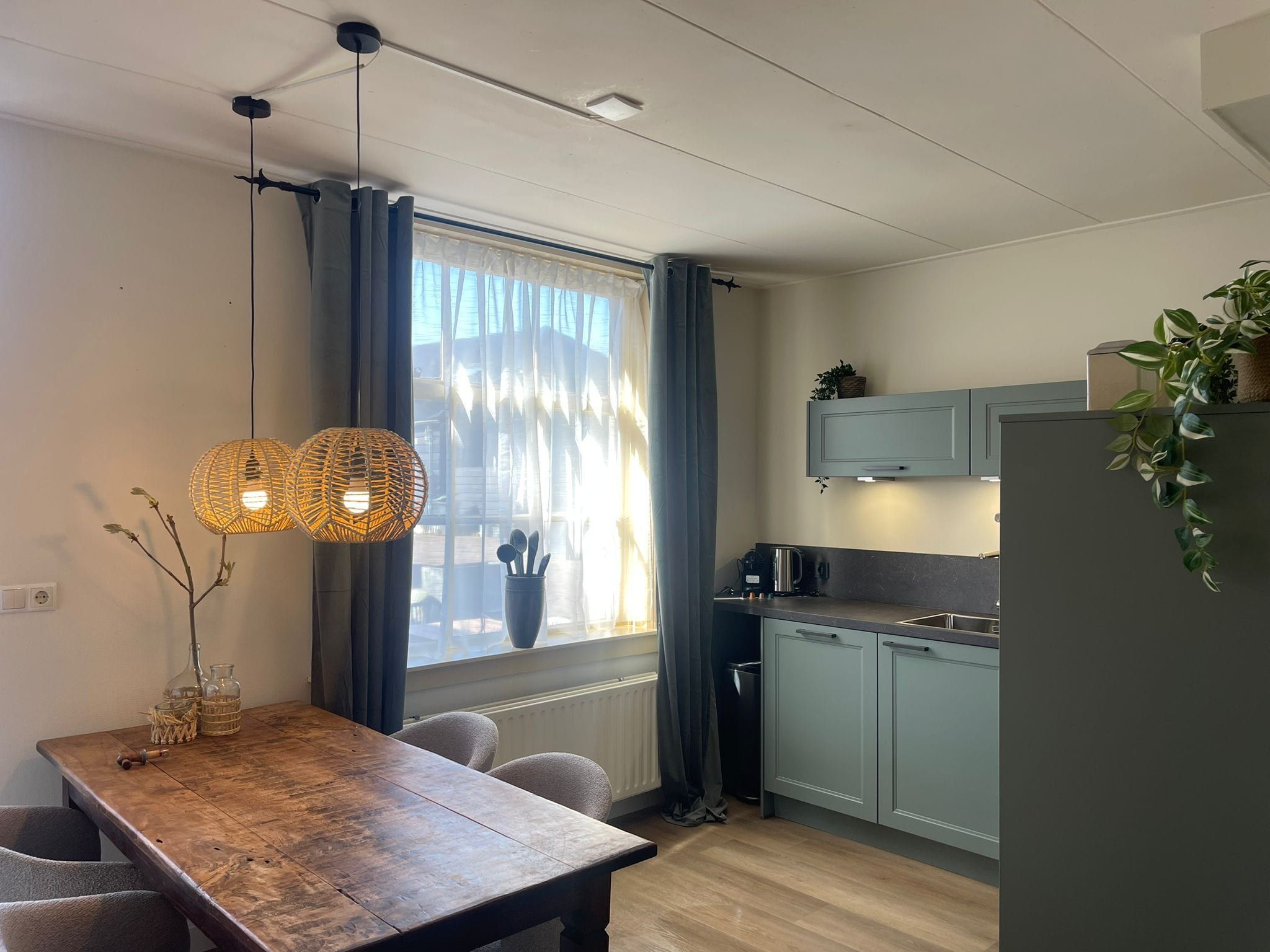 De keuken van Vakantiewoning - Oranjezon 4p in Vrouwenpolder