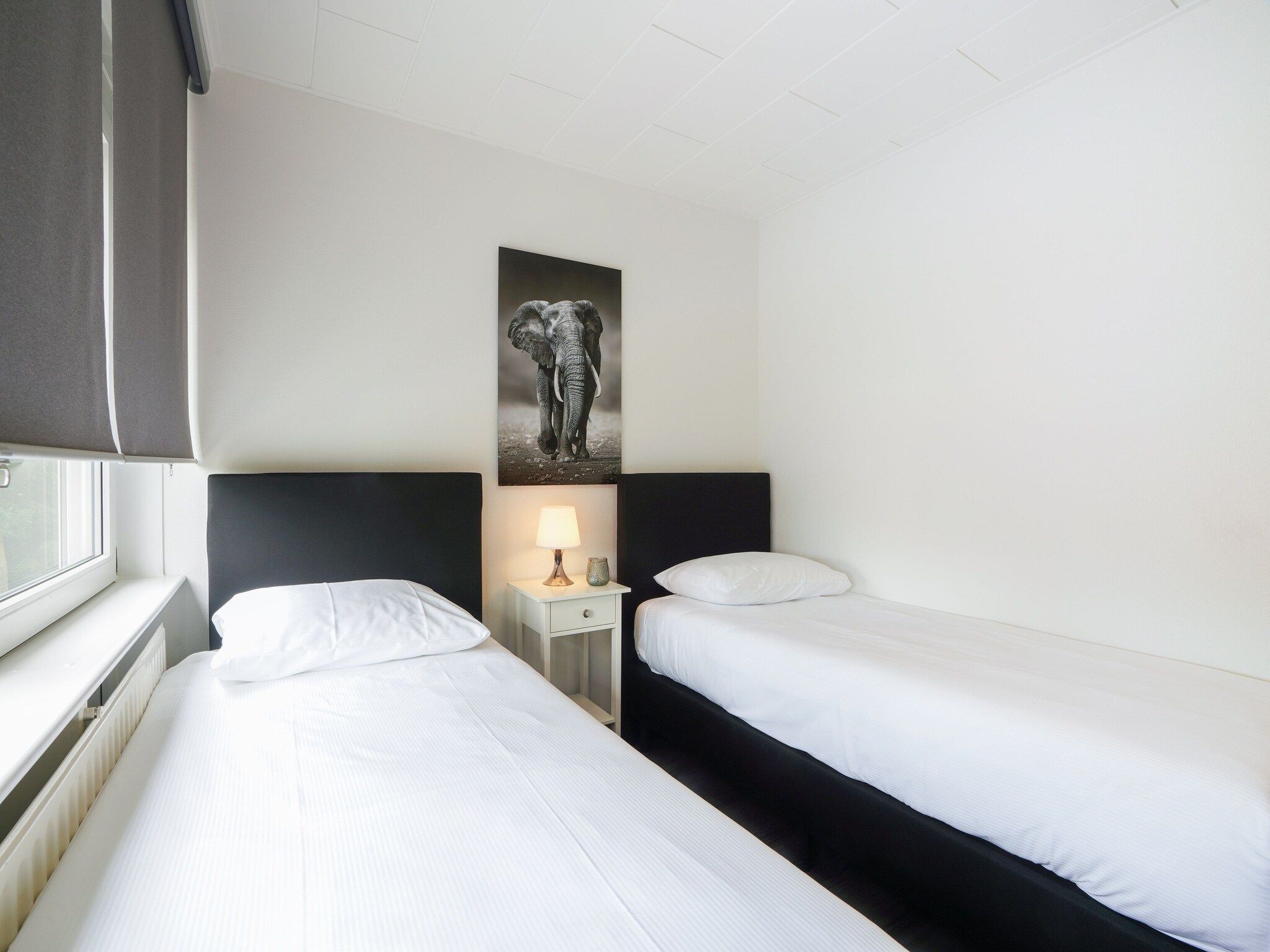 Een slaapkamer van Vakantiewoning De Linge in Kerkrade