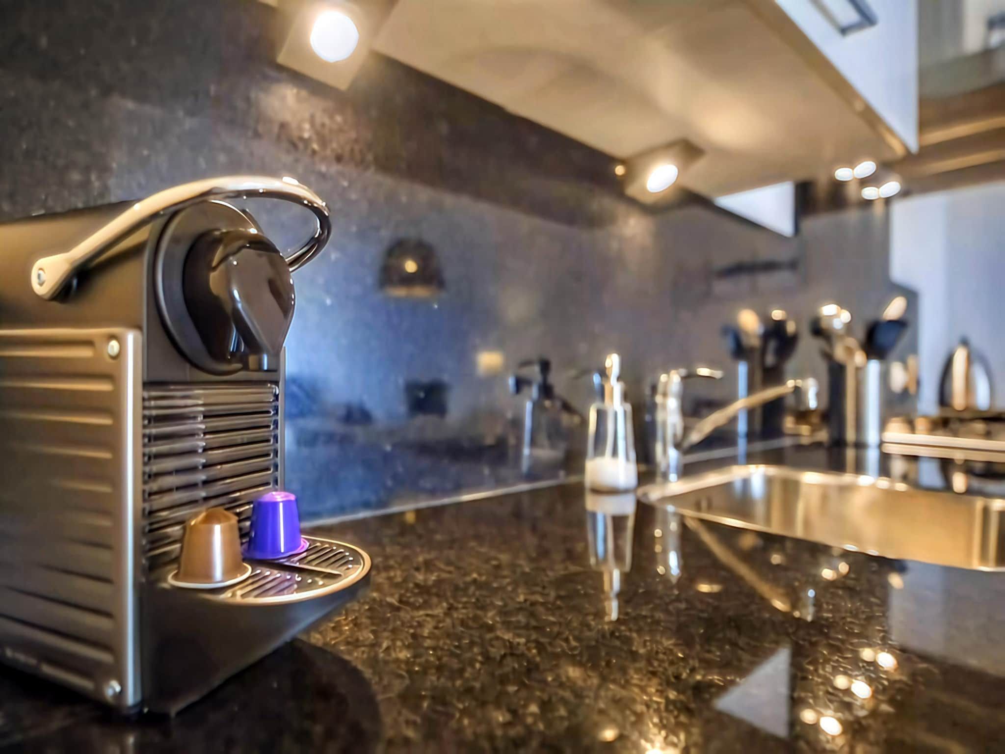 De keuken van Scheveningen Harbour 10B in Den Haag