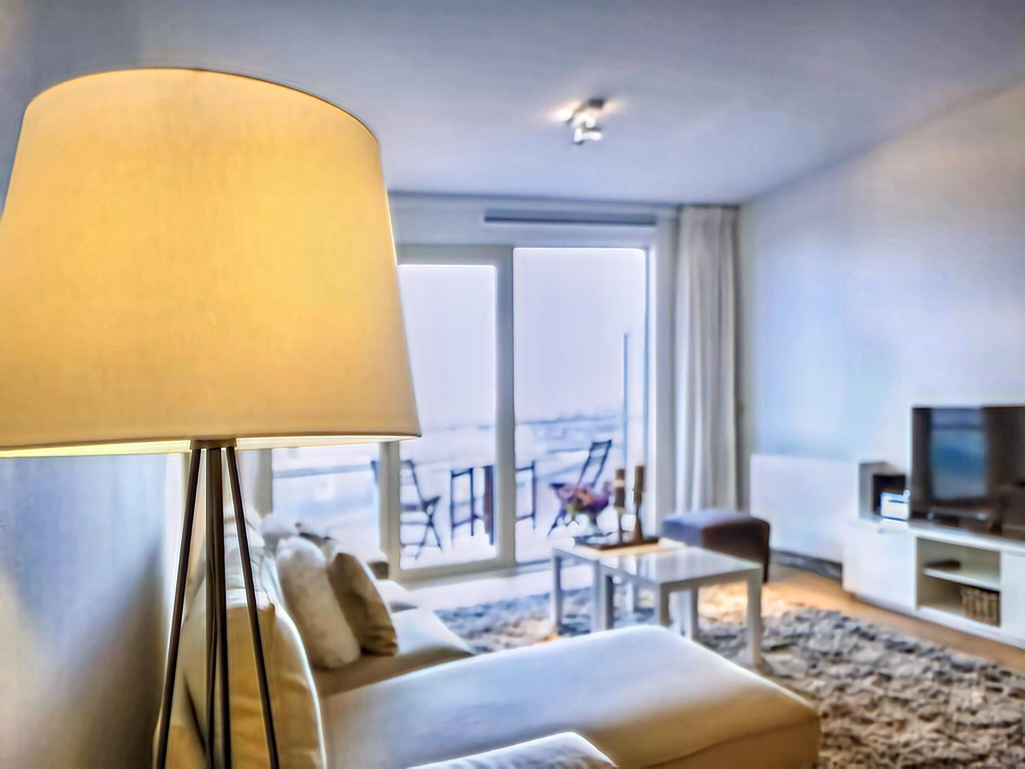 Een slaapkamer van Scheveningen Harbour 10B in Den Haag