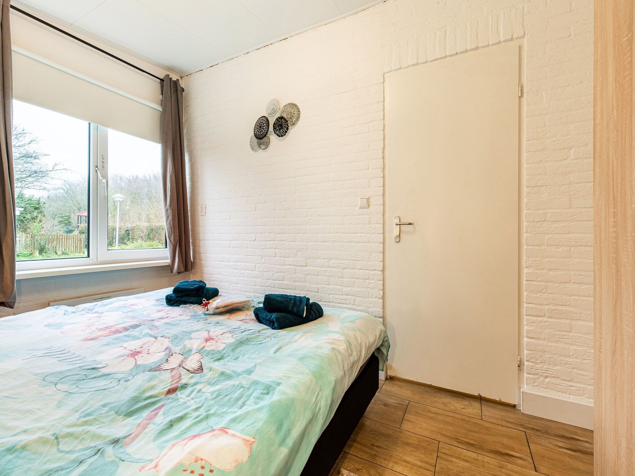 Een slaapkamer van De Tulp in Noordwijkerhout