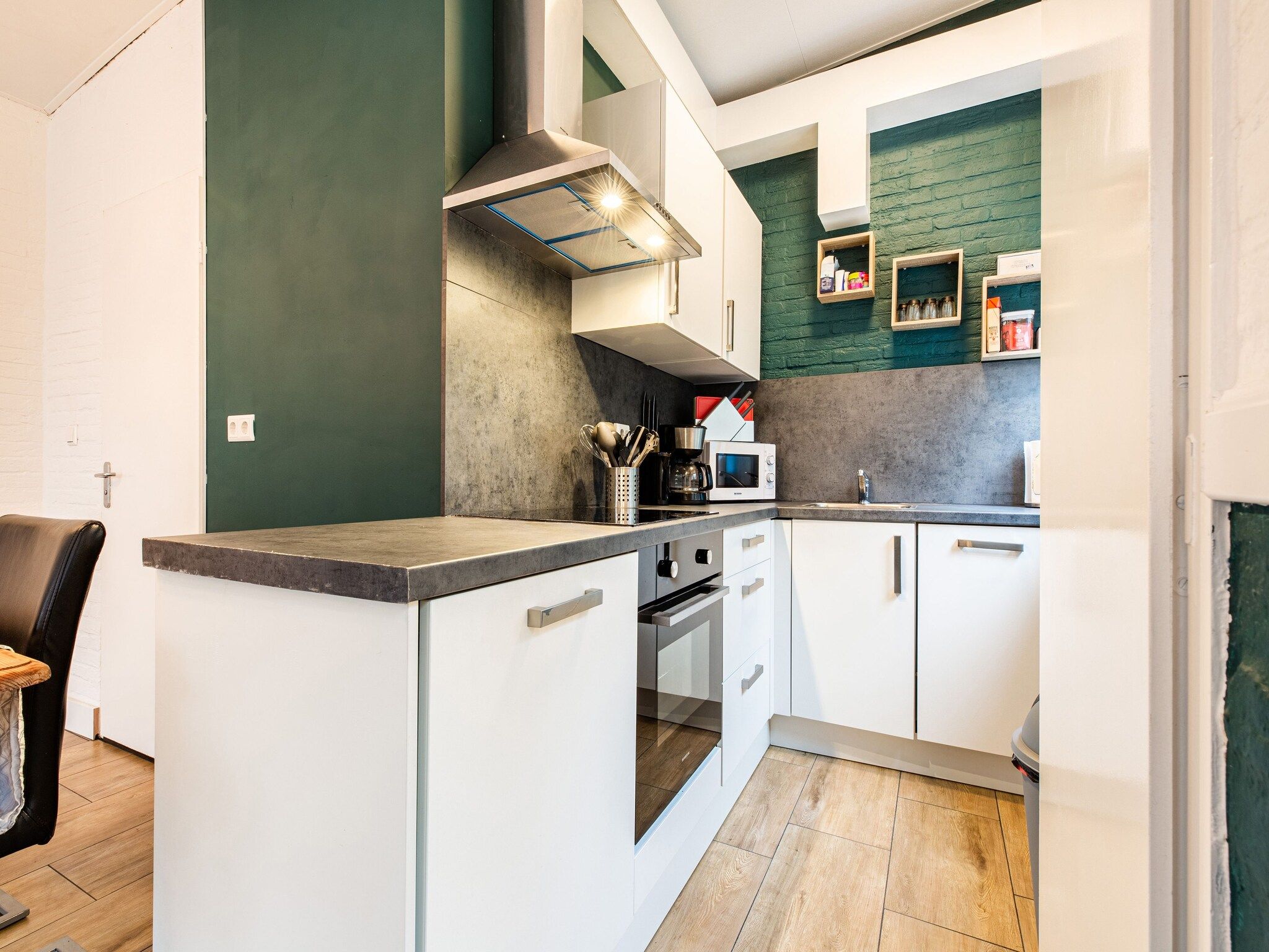 De keuken van De Tulp in Noordwijkerhout