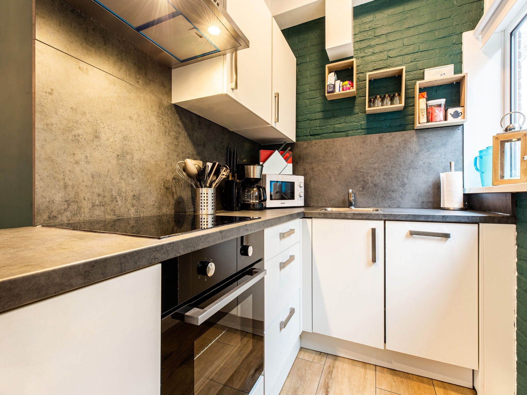 De keuken van De Tulp in Noordwijkerhout
