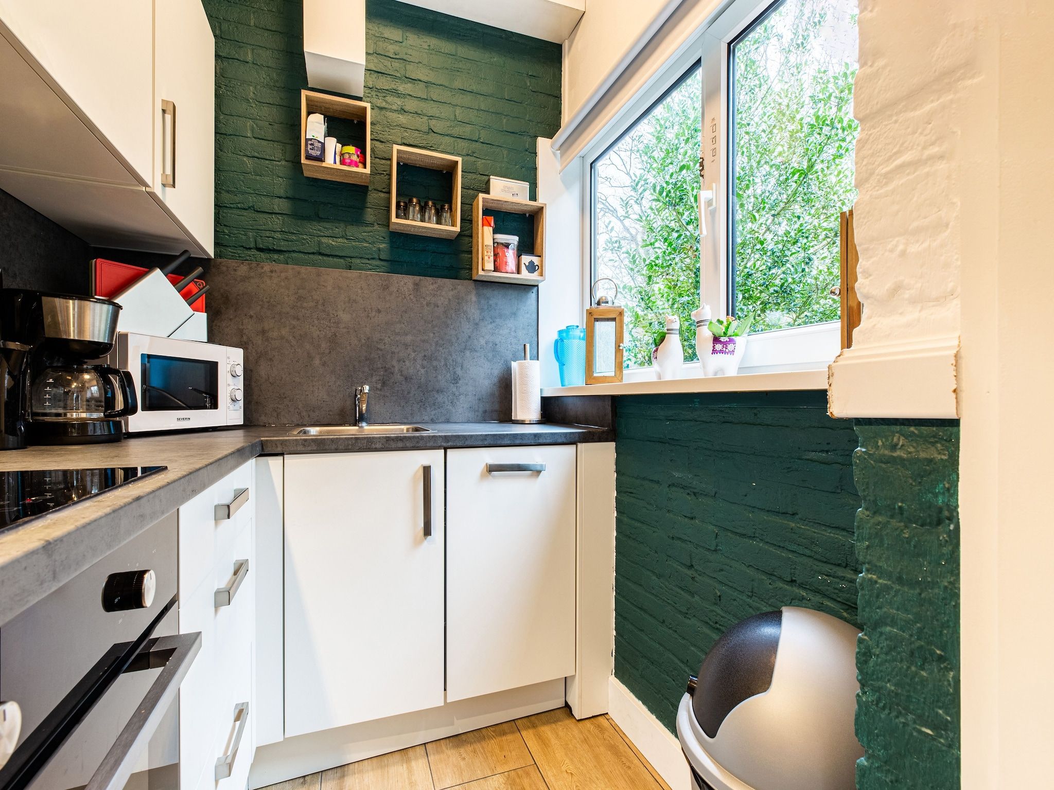 De keuken van De Tulp in Noordwijkerhout