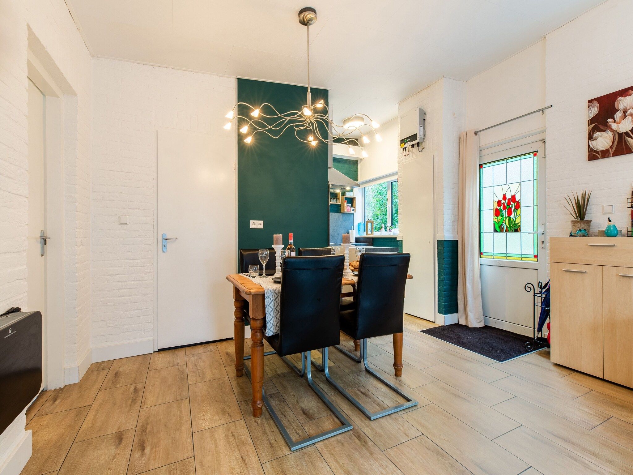 De eetkamer van De Tulp in Noordwijkerhout