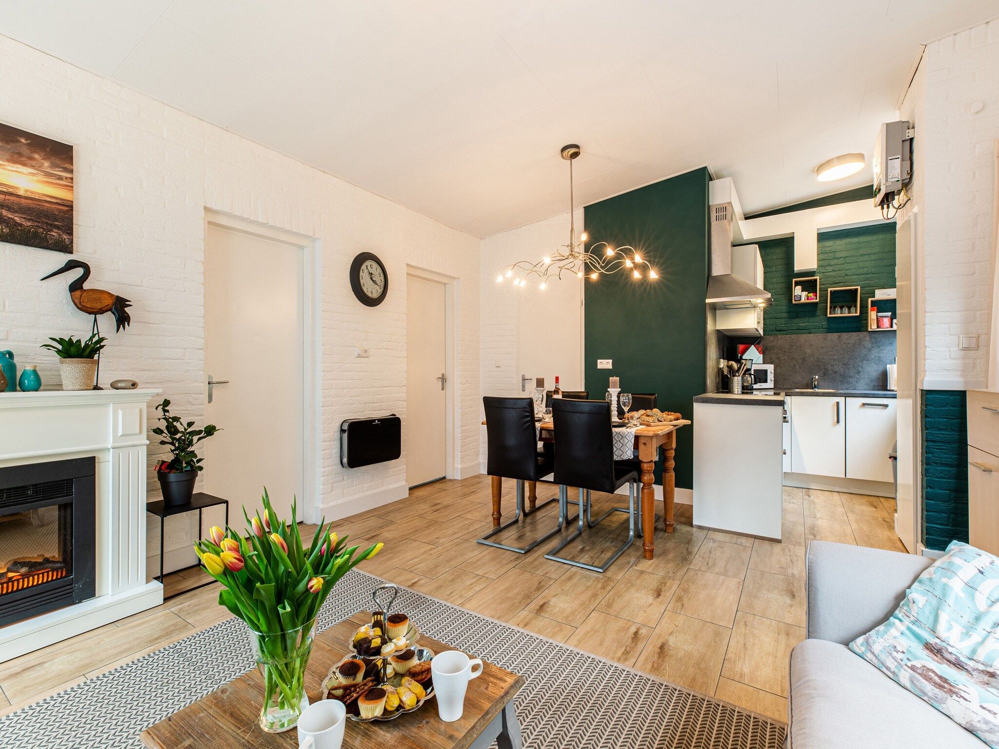 De eetkamer van De Tulp in Noordwijkerhout